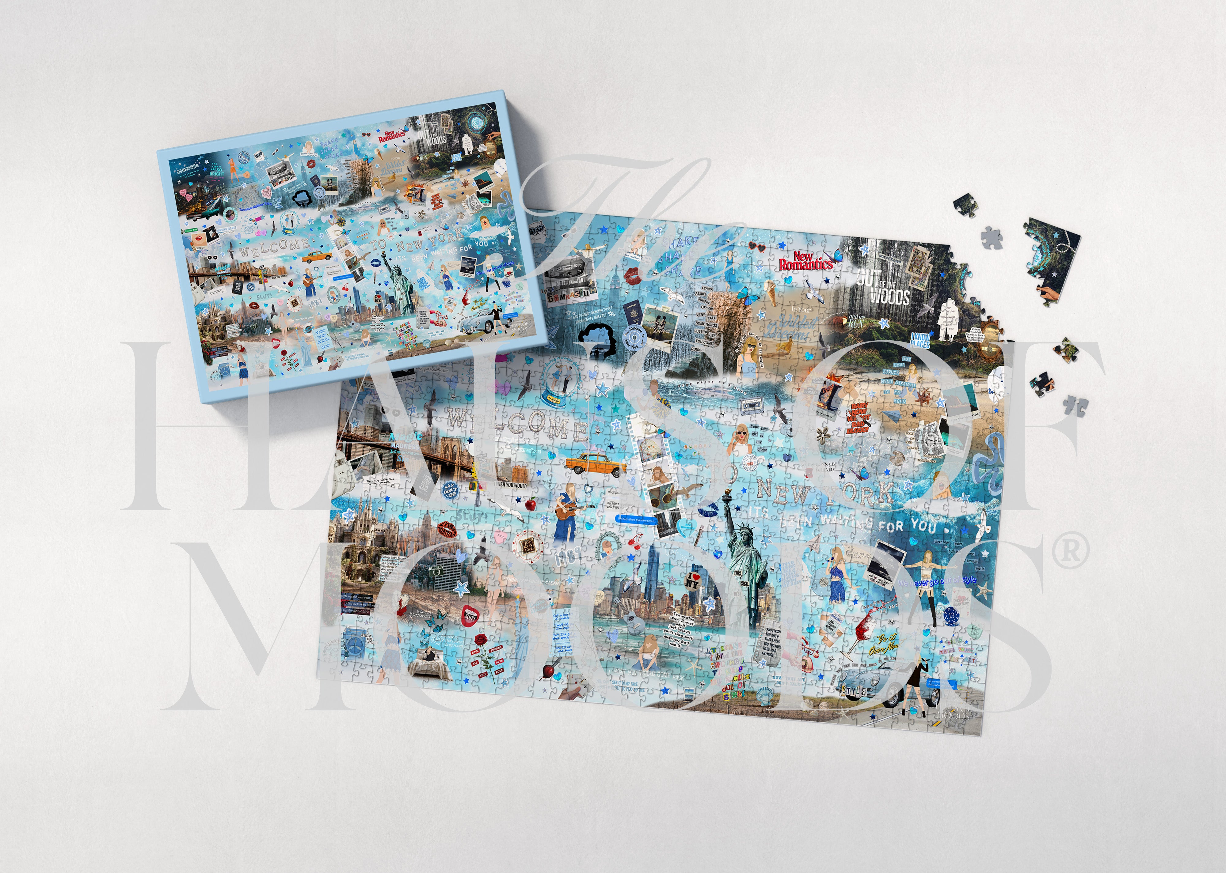 1989 Era Lyrics & Easter Eggs Puzzle ©.