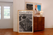 Mastermind Chess Board Print