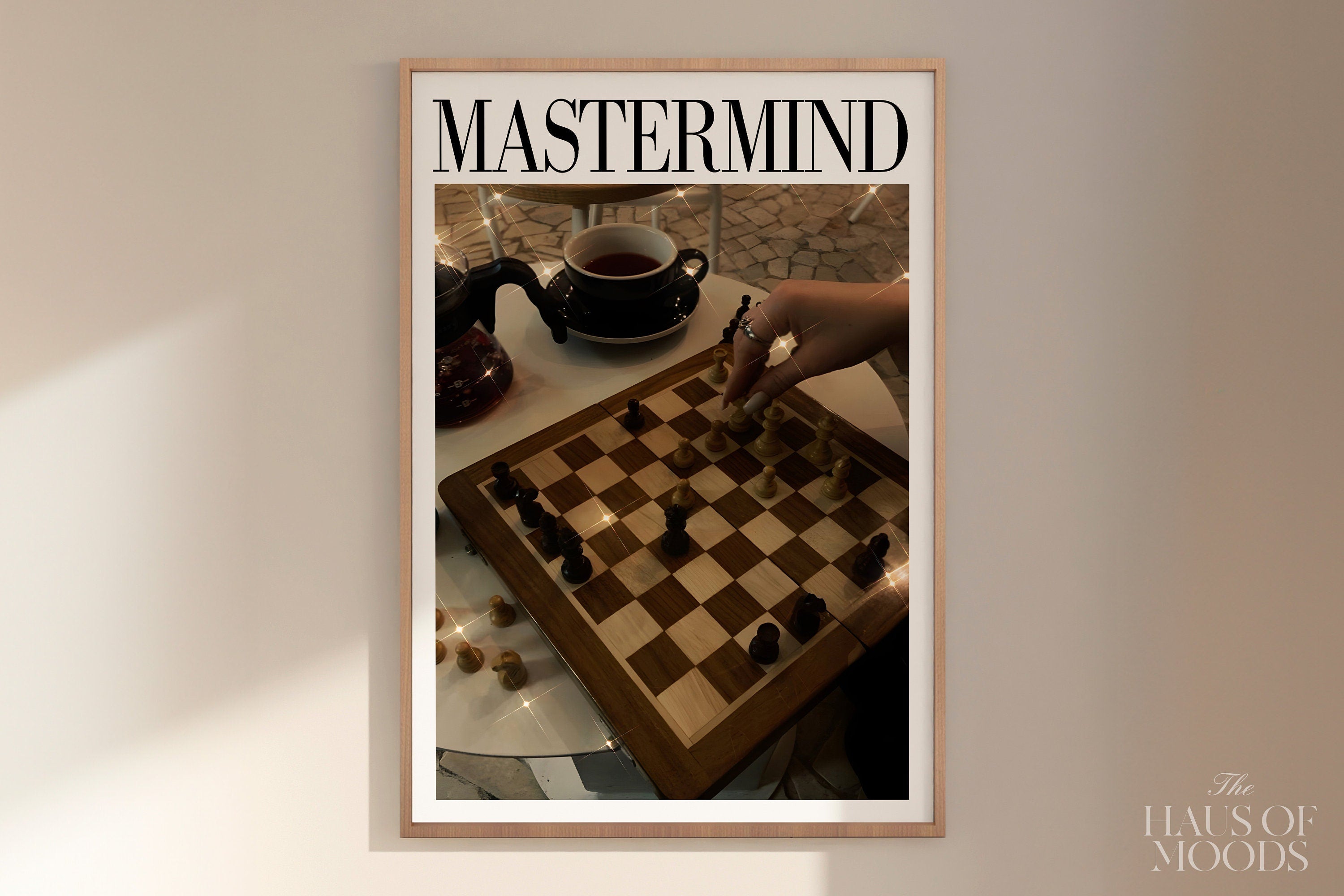 Mastermind Print, Taylor Midnights, Retro Aesthetic, Girly Wall Art, Preppy Wall Art, Dorm Room Decor, Art, Taylor Gift, Chess Board Active