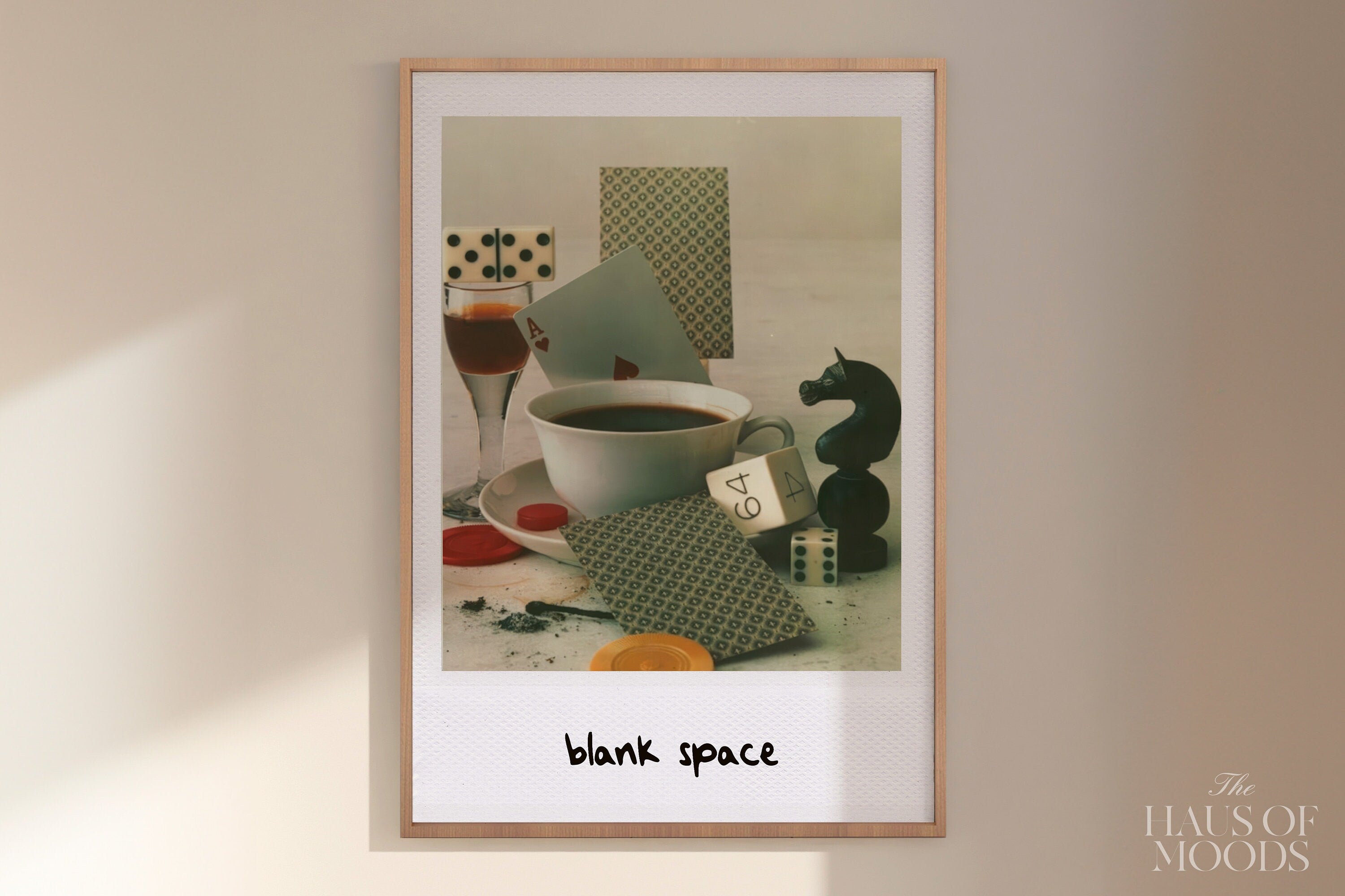 Blank Space Poster, 1989 Polaroid, Retro Aesthetic, Girly Wall Art, Preppy Wall Art, Dorm Room Decor Wall Art, Swiftie Gift, 1989 Vault