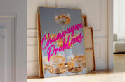 Champagne Problems Tower | Printable Wall Art | Digital Download Print at Home | Subtle Swiftie Aesthetic Home Decor | Taylor Print