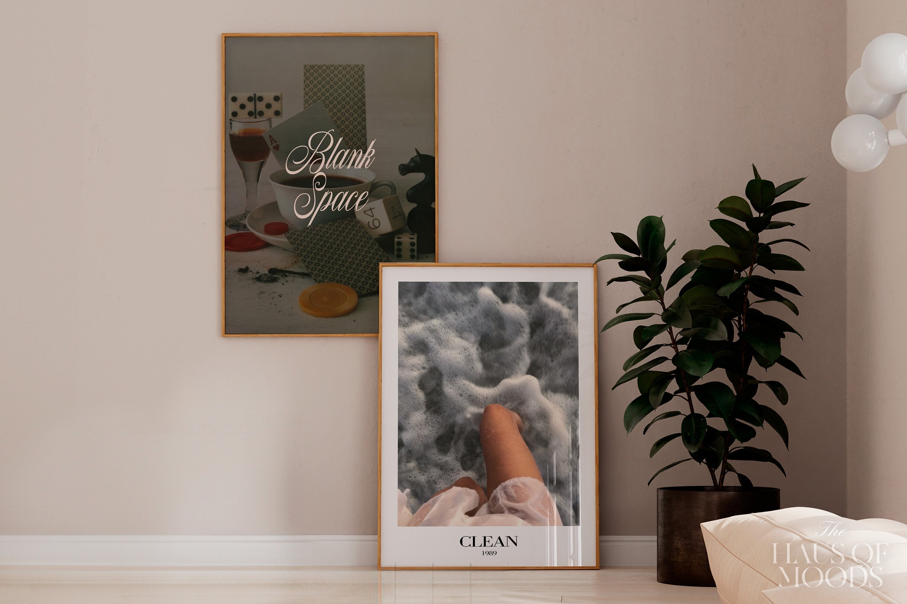 1989 Clean Poster | Printable Digital Download | Digital Download Print at Home | Subtle Swiftie Aesthetic Home Decor | Girly Wall Art