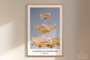 Champagne Problems Poster | Bar Cart Aesthetic | Subtle Swiftie Aesthetic Home Decor | Taylor Print | Evermore Poster | Trendy Wall Art, Taylor Swift Evermore, Bar Cart Posters, Evermore Wall Art