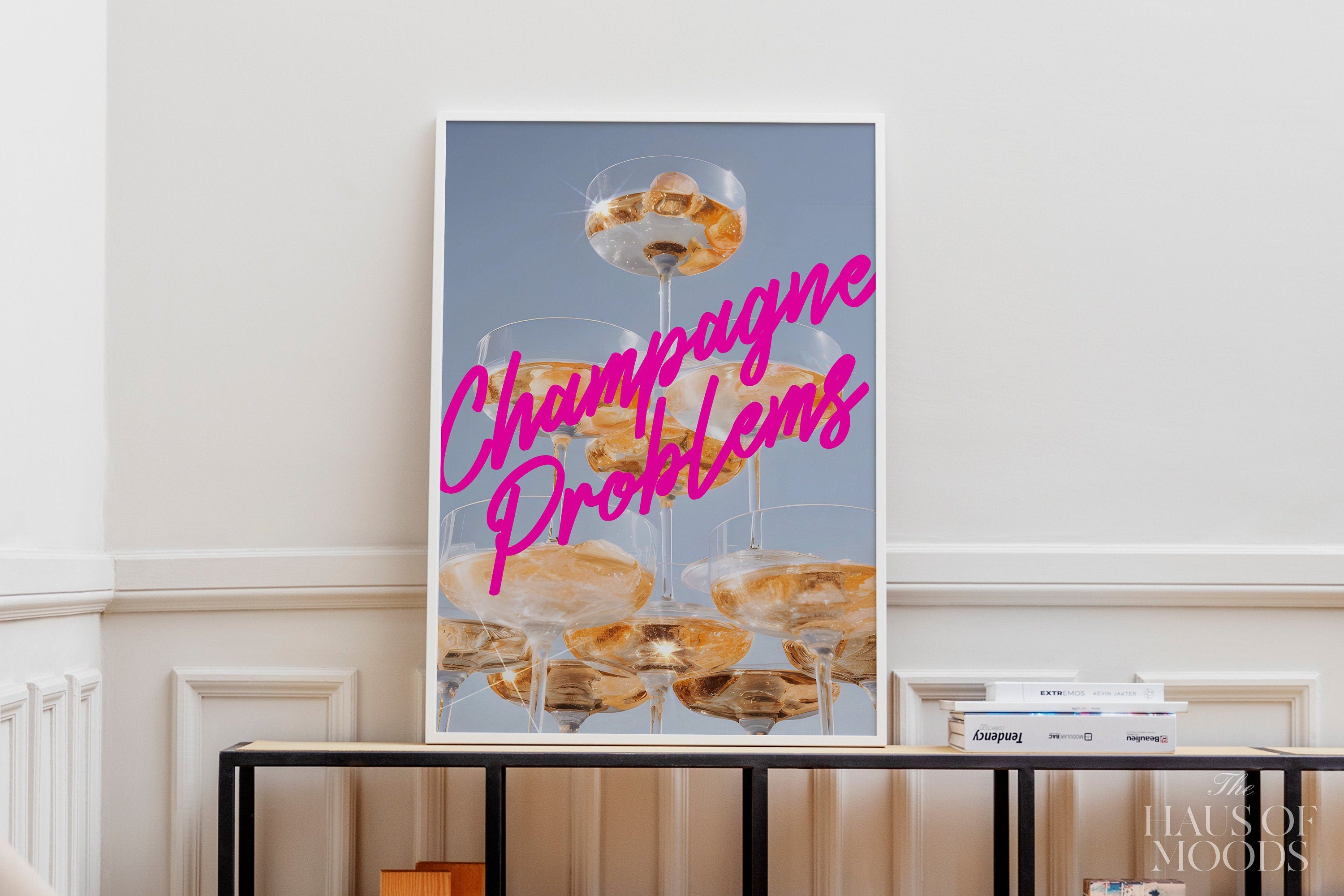 Champagne Problems Tower | Printable Wall Art | Digital Download Print at Home | Subtle Swiftie Aesthetic Home Decor | Taylor Print