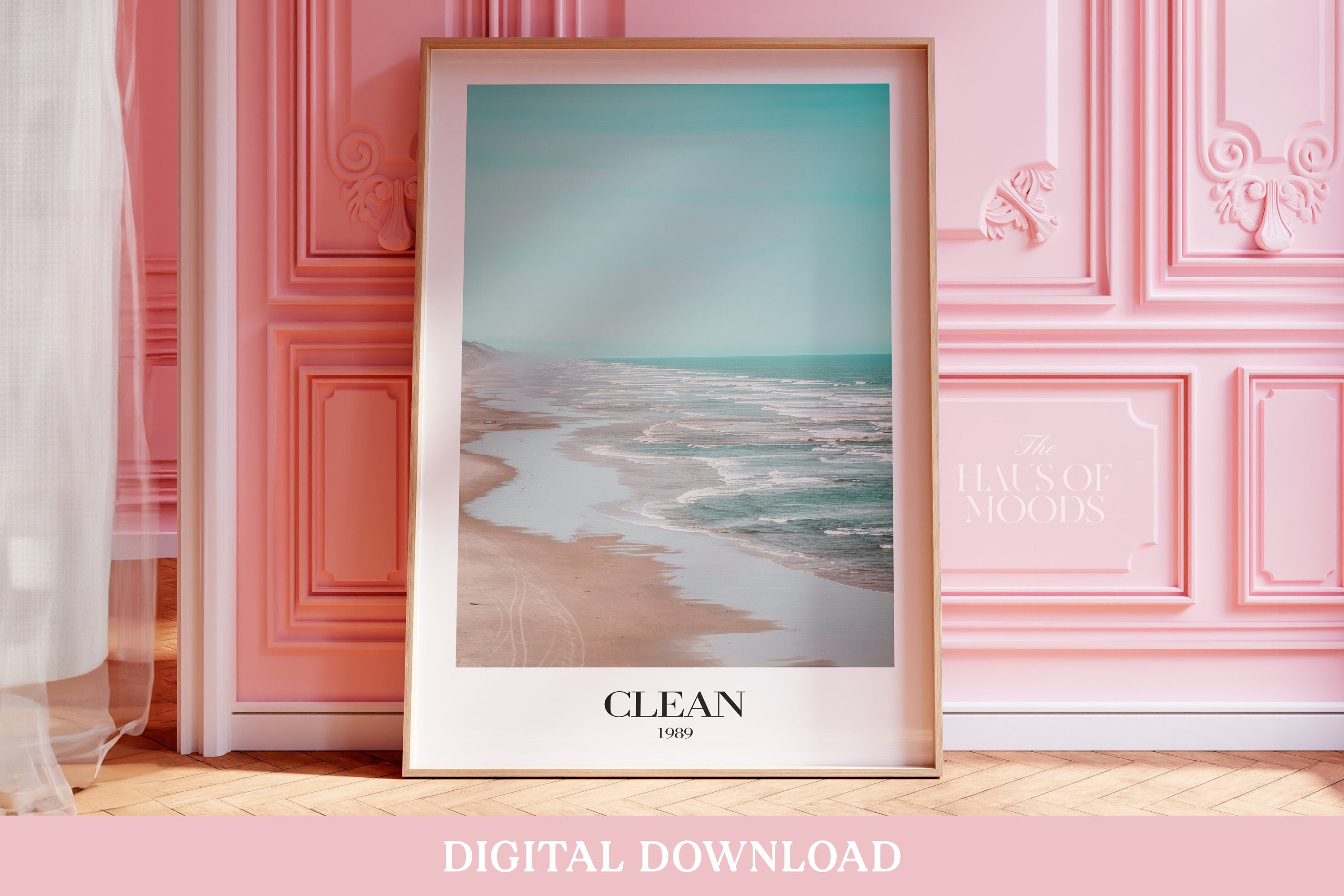 1989 Clean Poster | Printable Digital Download | Digital Download Print at Home | Subtle Swiftie Aesthetic Home Decor | Girly Wall Art, Wildest Dreams, Shake it off, 1989 songs, 1989 lyrics, Suburban Legends, Taylor Swift 1989