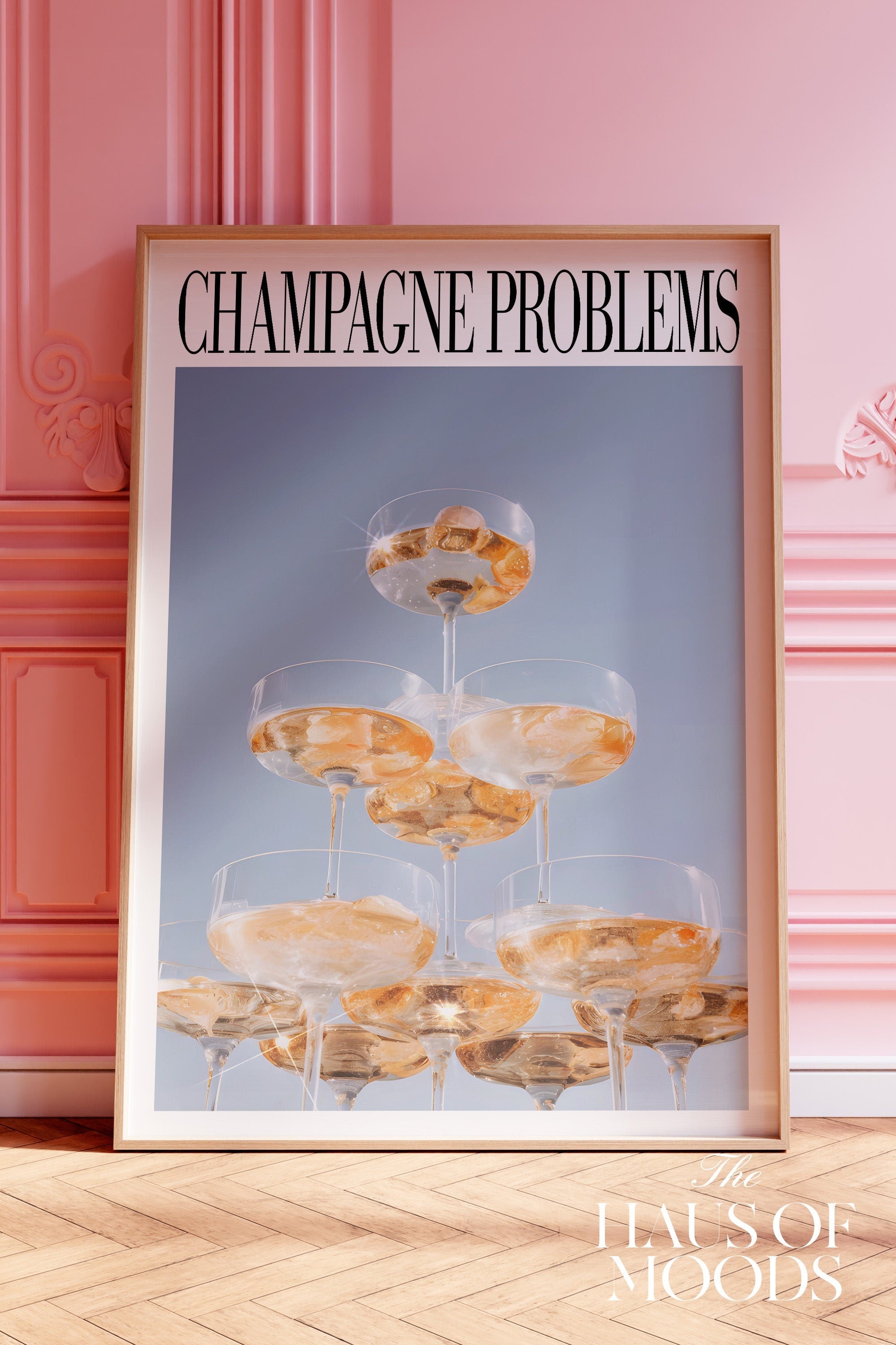 Champagne Problems Poster, Trendy Swiftie Wall Art, Folklore, Vintage Bar Cart, Vintage Alcohol Poster, Drinks Wall Decor, Bar Cart Print