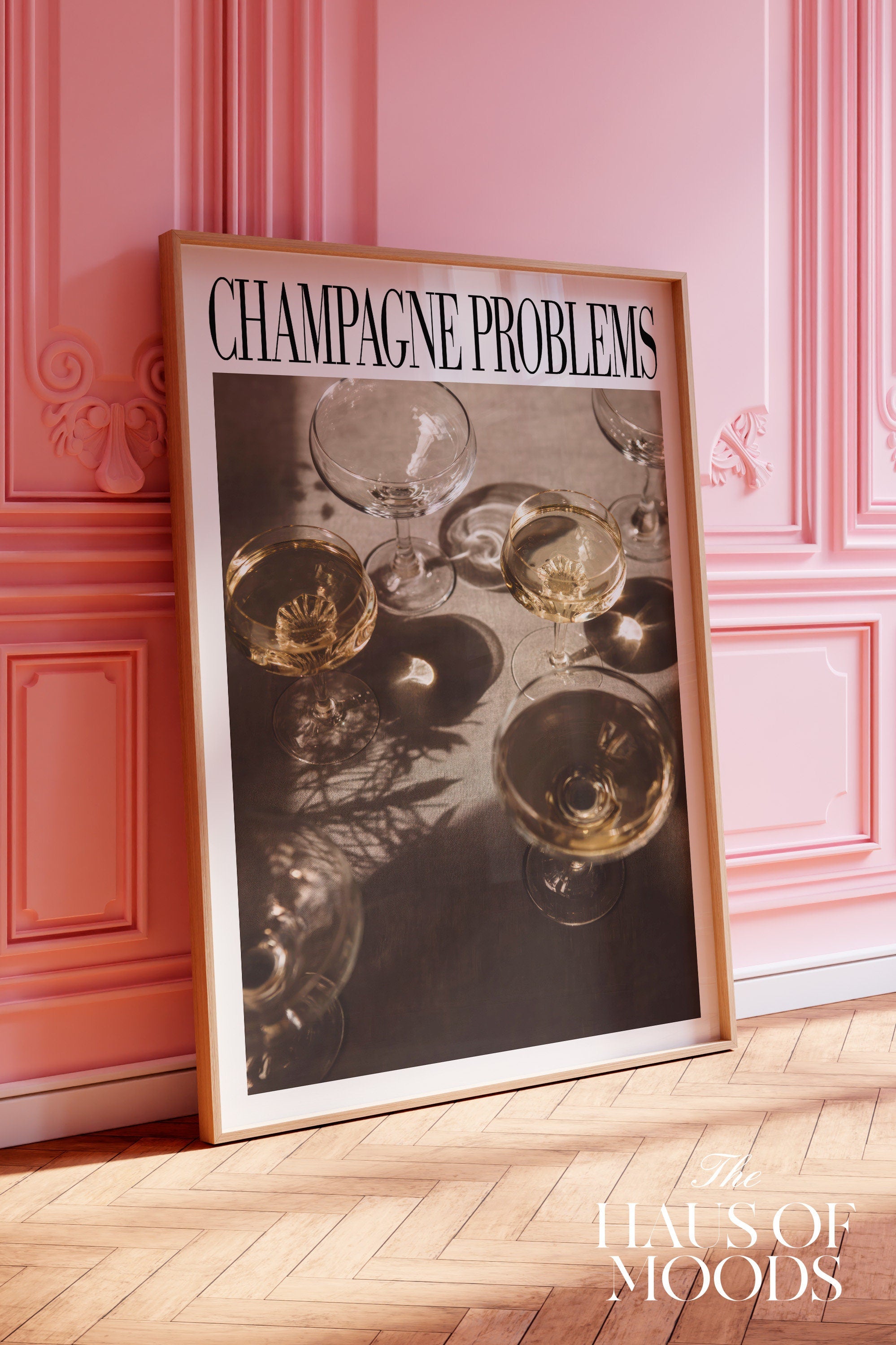 Champagne Problems Poster, Trendy Swiftie Wall Art, Champagne, Vintage Bar Cart, Vintage Alcohol Poster, Drinks Wall Decor, Bar Cart Print