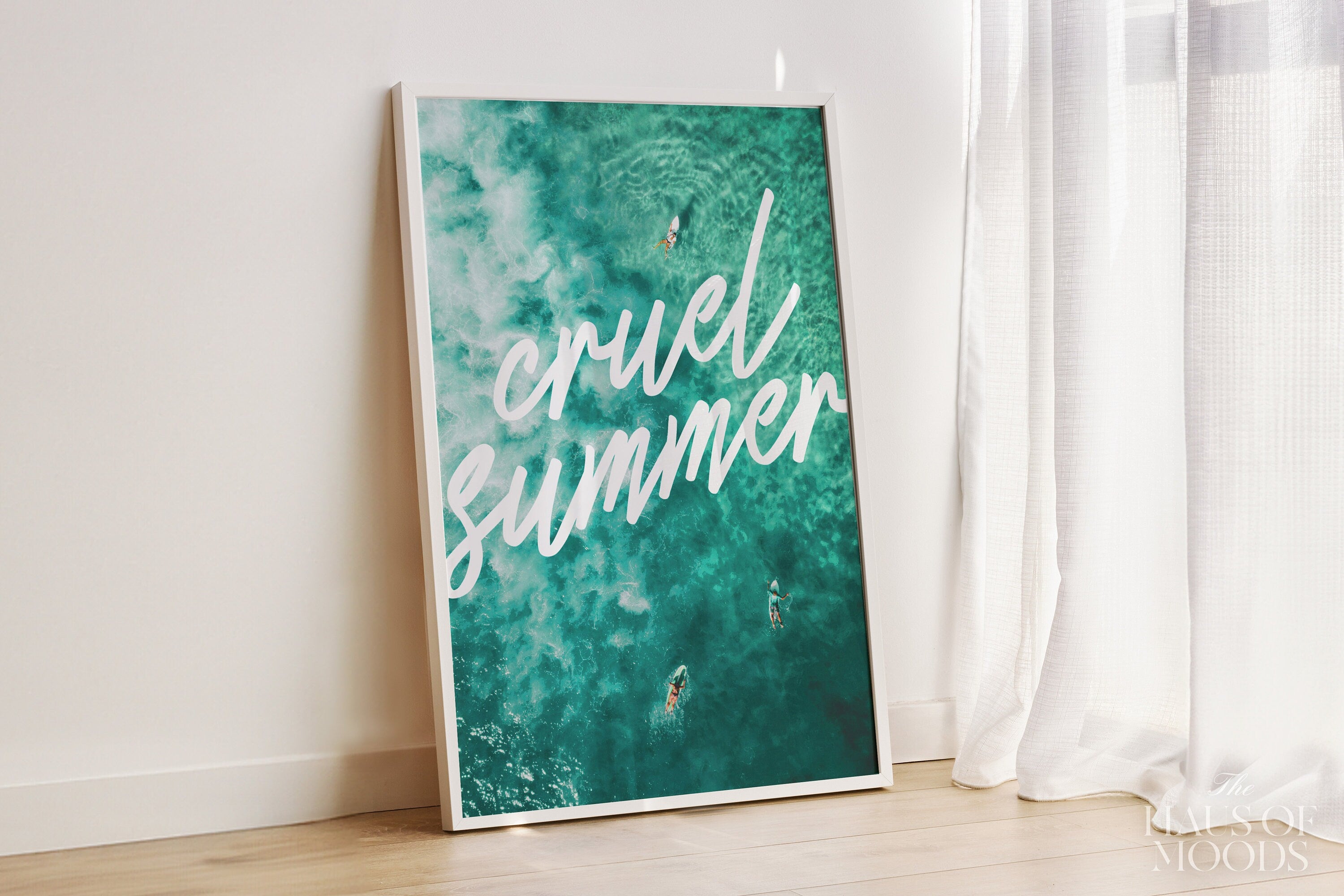 Cruel Summer Poster, Disco Pool Print, Subtle Swiftie Aesthetic Home Decor, Taylor Print, Taylor inspired, eras tour, y2k print, preppy art, bar cart decor, wall art prints, wall art trendy, trendy decor retro, pink girly preppy, digital prints, y2k