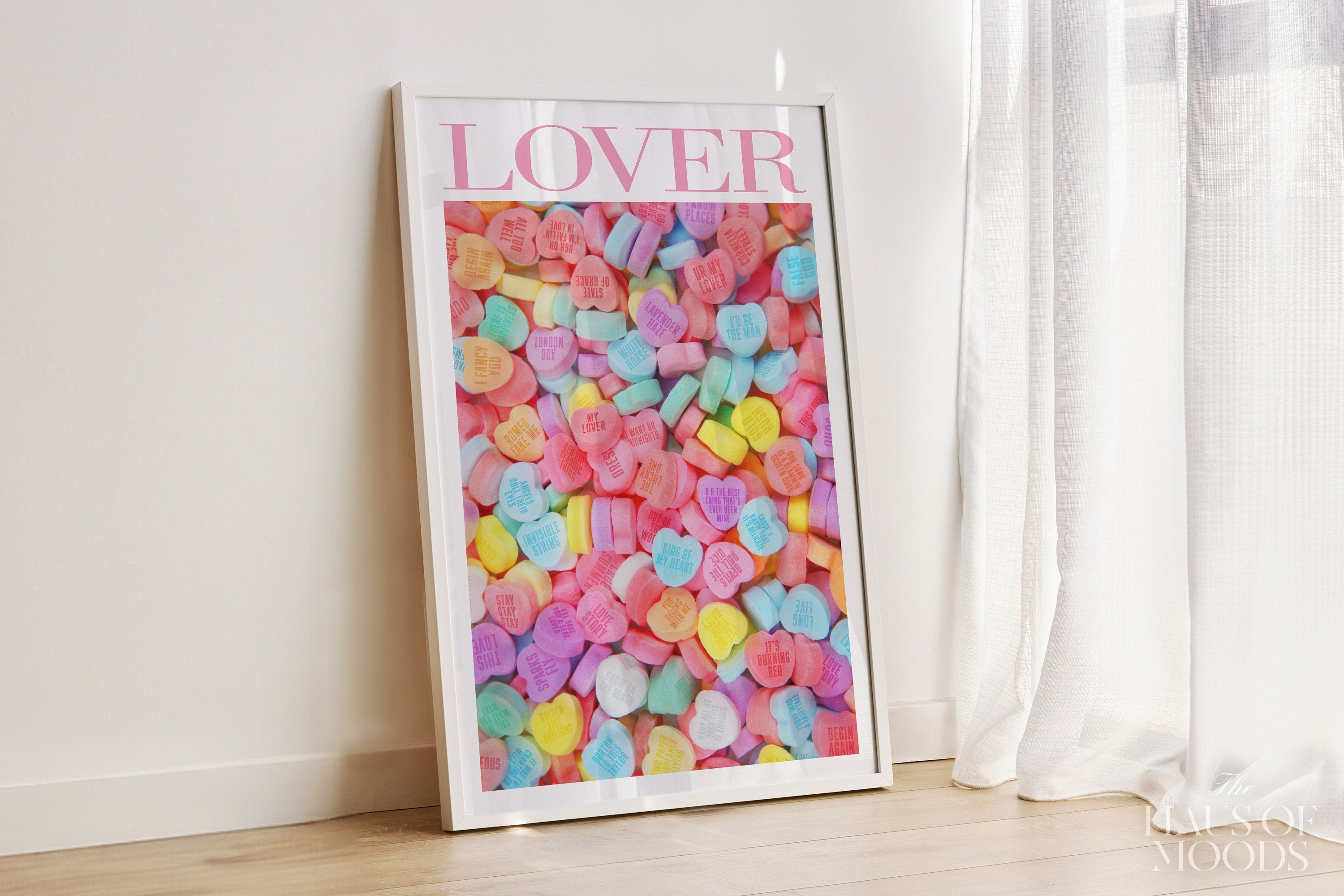 Lover era, lover lyrics, candy hearts, daylight lyrics, cruel summer, cruel summer lyrics, minimal swiftie, Retro Aesthetic, Pink Girly Wall Art, Preppy Wall Art, Dorm Room Decor Wall Art, Swiftie Gift, Cowboy Like Me, Digital Print, Retro Aesthetic