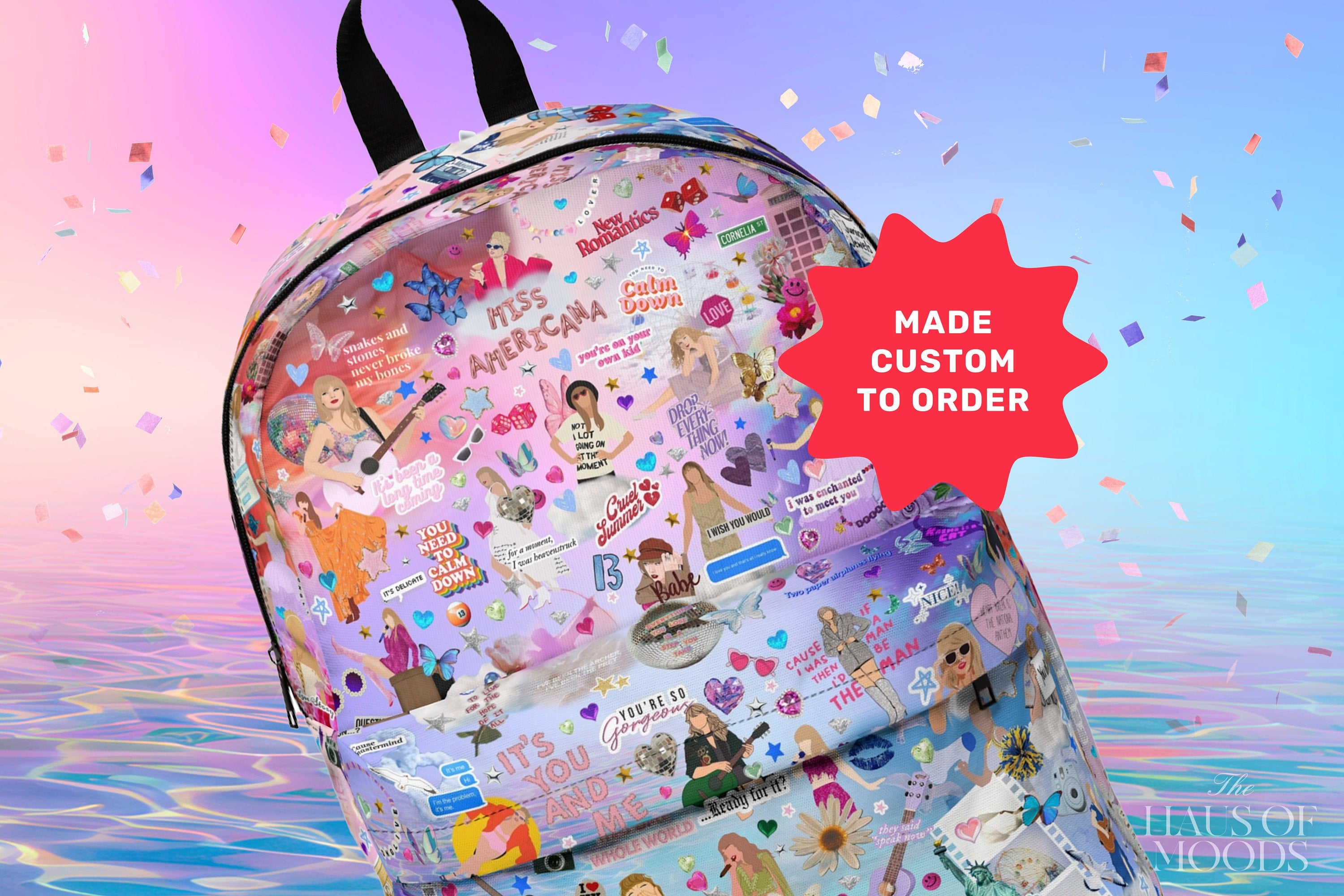 Back to school, Taylor swiftie, swiftie backpack, swifty backpack, Taylor bag,swift collage bag, taylor swiftie merch, cool swiftie merch, swiftie bag, taylors version bag, school bag, kid&#39;s backpack eras tour backpack, laptop bag school era bookbag