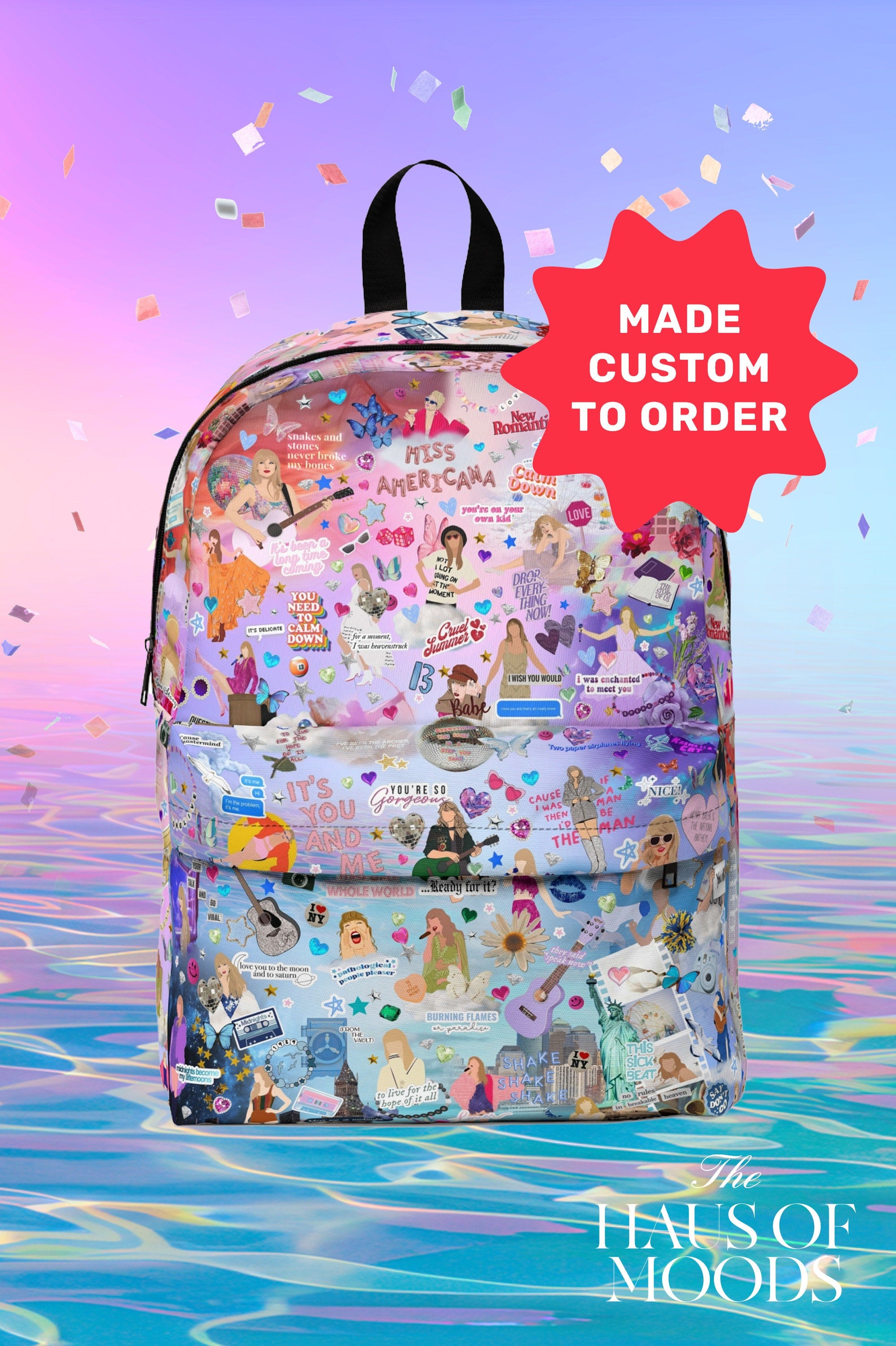 Back to school, Taylor swiftie, swiftie backpack, swifty backpack, Taylor bag,swift collage bag, taylor swiftie merch, cool swiftie merch, swiftie bag, taylors version bag, school bag, kid&#39;s backpack eras tour backpack, laptop bag school era bookbag