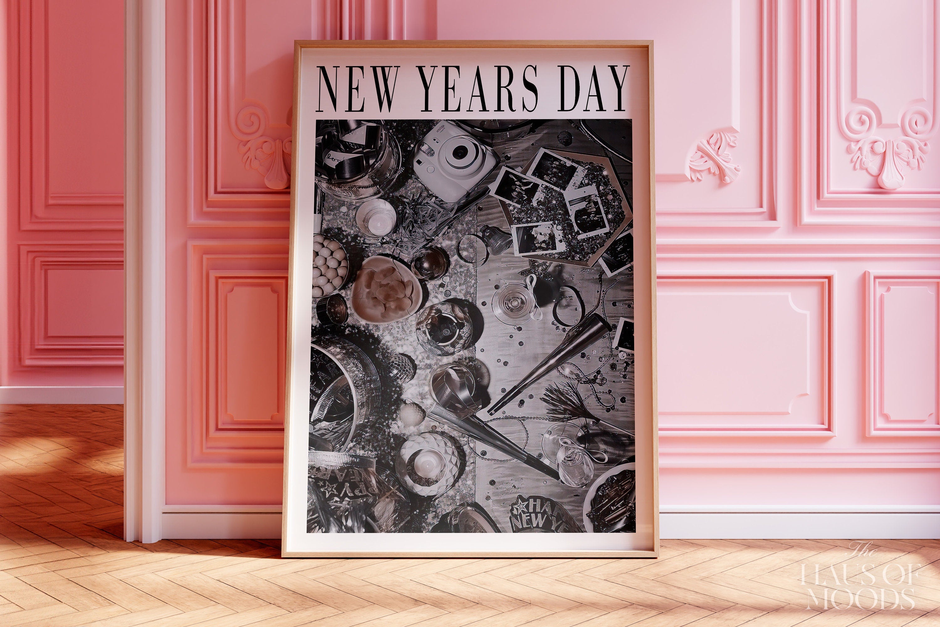 New Years Day Reputation album, Poster print, wall art for room, Aesthetic Print, Reputation Print, Bedroom Decor,Girly Print, bar cart decor, trendy decor pink girly preppy, digital prints, art prints wall, girly wall art, wall decor home, cool girl