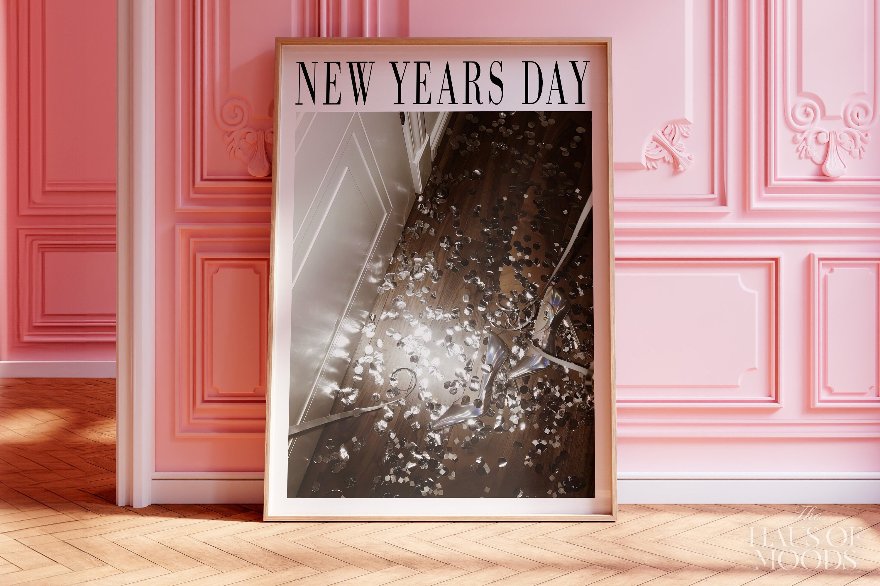 New Years Day Reputation album, Poster digital download, wall art for room, Aesthetic Print, Reputation Print, Bedroom Decor,Girly Print, bar cart decor, trendy decor pink girly preppy, digital prints, art prints wall, girly wall art, wall decor home