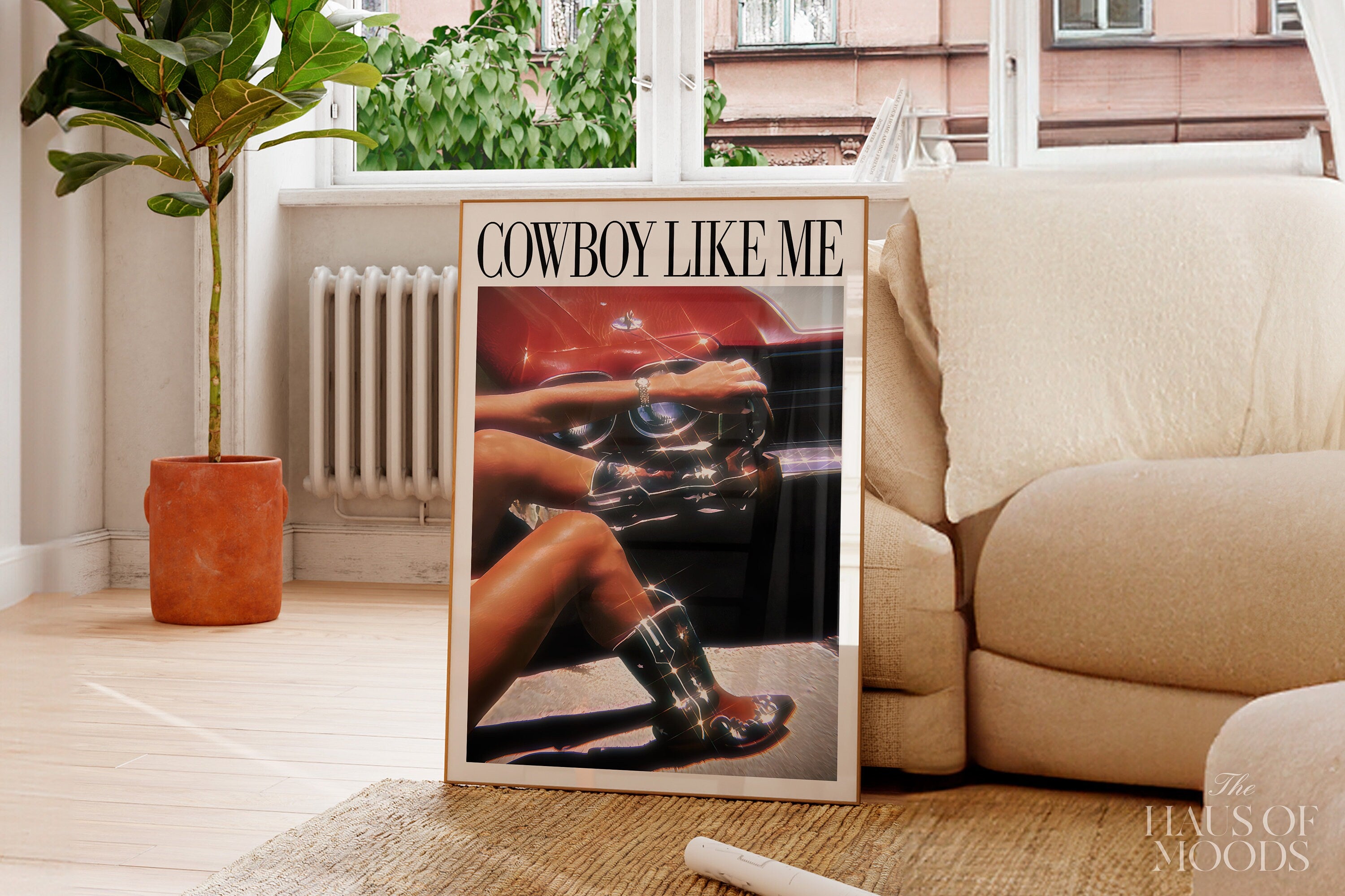 Cowboy Like Me Digital Print, Retro Aesthetic, Pink Girly Wall Art, Preppy Wall Art, Dorm Room Decor Wall Art, Swiftie Gift, Cowboy Like Me, Digital Print, Preppy Wall Art, Dorm Room Decor Wall Art Swiftie Gift, Evermore, y2k wall art preppy wall art