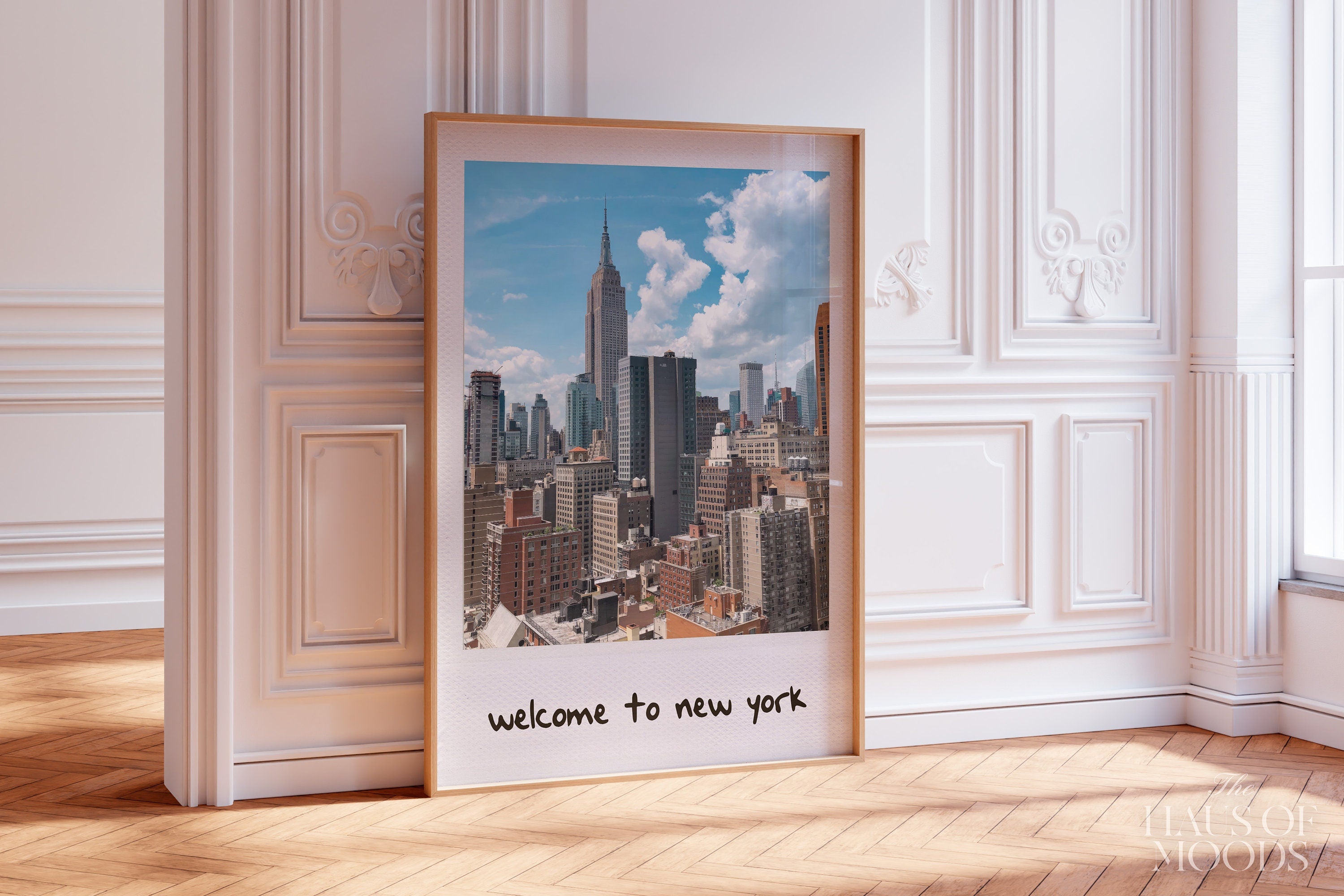 Welcome to New York 1989 Print , Retro Aesthetic, Girly Wall Art, Preppy Wall Art, Dorm Room Decor, Wall Art, Taylor Gift, 1989 Print, polaroid wall art, bar cart, taylor swift 1989, I know Places,Welcome to New york, New York City