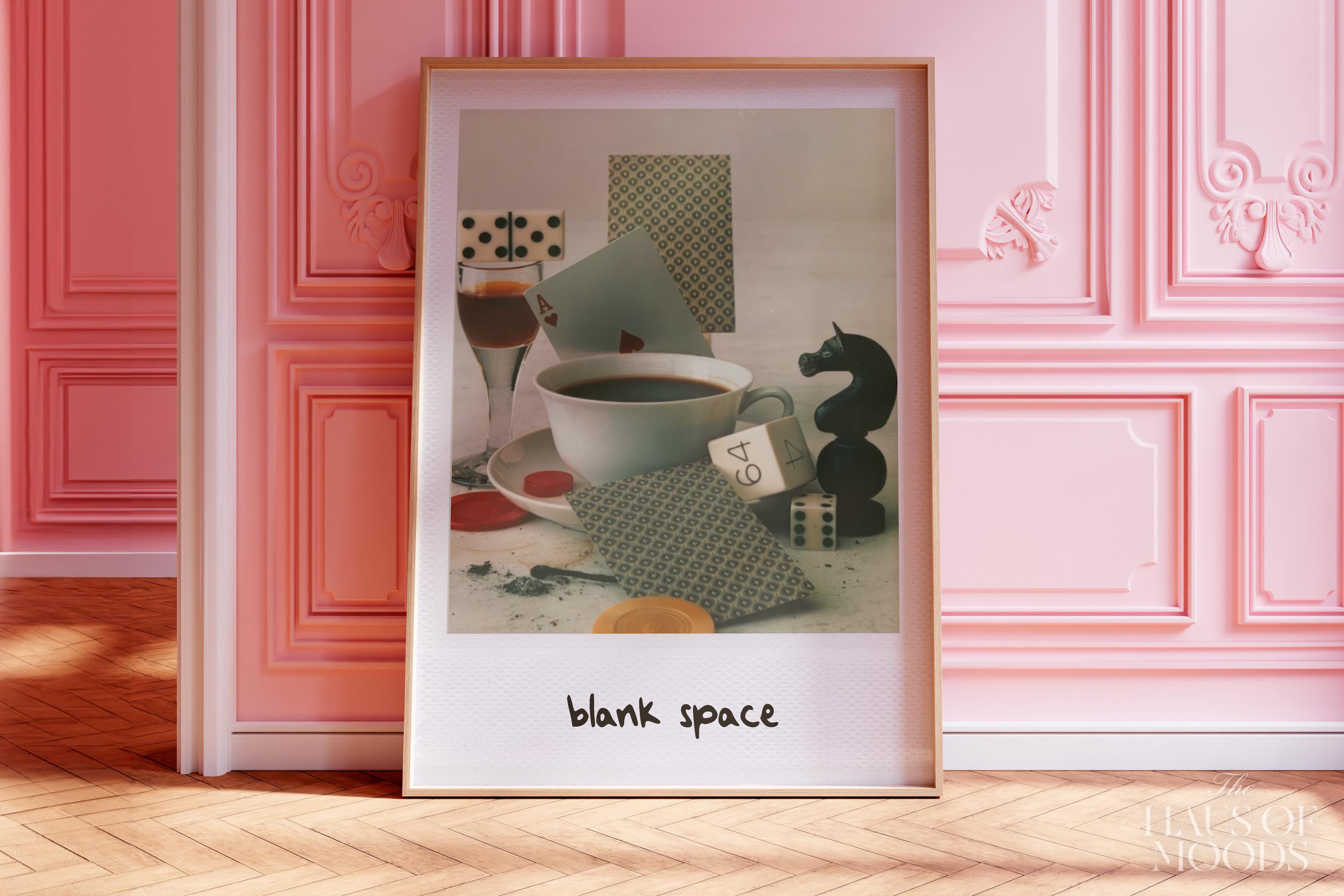 Blank Space Poster | 1989 TV Poster Print |  Blank Space Lyric Poster | Swiftie Wall Art | Taylor Gift | 1989 Print