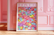 Lover era, lover lyrics, candy hearts, daylight lyrics, cruel summer, cruel summer lyrics, minimal swiftie, Retro Aesthetic, Pink Girly Wall Art, Preppy Wall Art, Dorm Room Decor Wall Art, Swiftie Gift, Cowboy Like Me, Digital Print, Retro Aesthetic