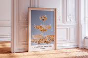 Champagne Problems Poster | Bar Cart Aesthetic | Subtle Swiftie Aesthetic Home Decor | Taylor Print | Evermore Poster | Trendy Wall Art