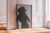 Cowgirl Reflection Print