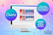 The Eras Tour birthday party, Printable Taylor Swif editable my bday era invitation, girl birthday, eras invitation, in my birthday era, taylor invite, canva template, birthday era  taylor swiftiee party, eras tour invitation, birthday invite