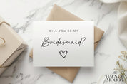 Bridesmaid Proposal Card Template - Will You Be My Bridesmaid? - Maid of Honor Proposal - Bridesmaid Gift - Editable Canva Template