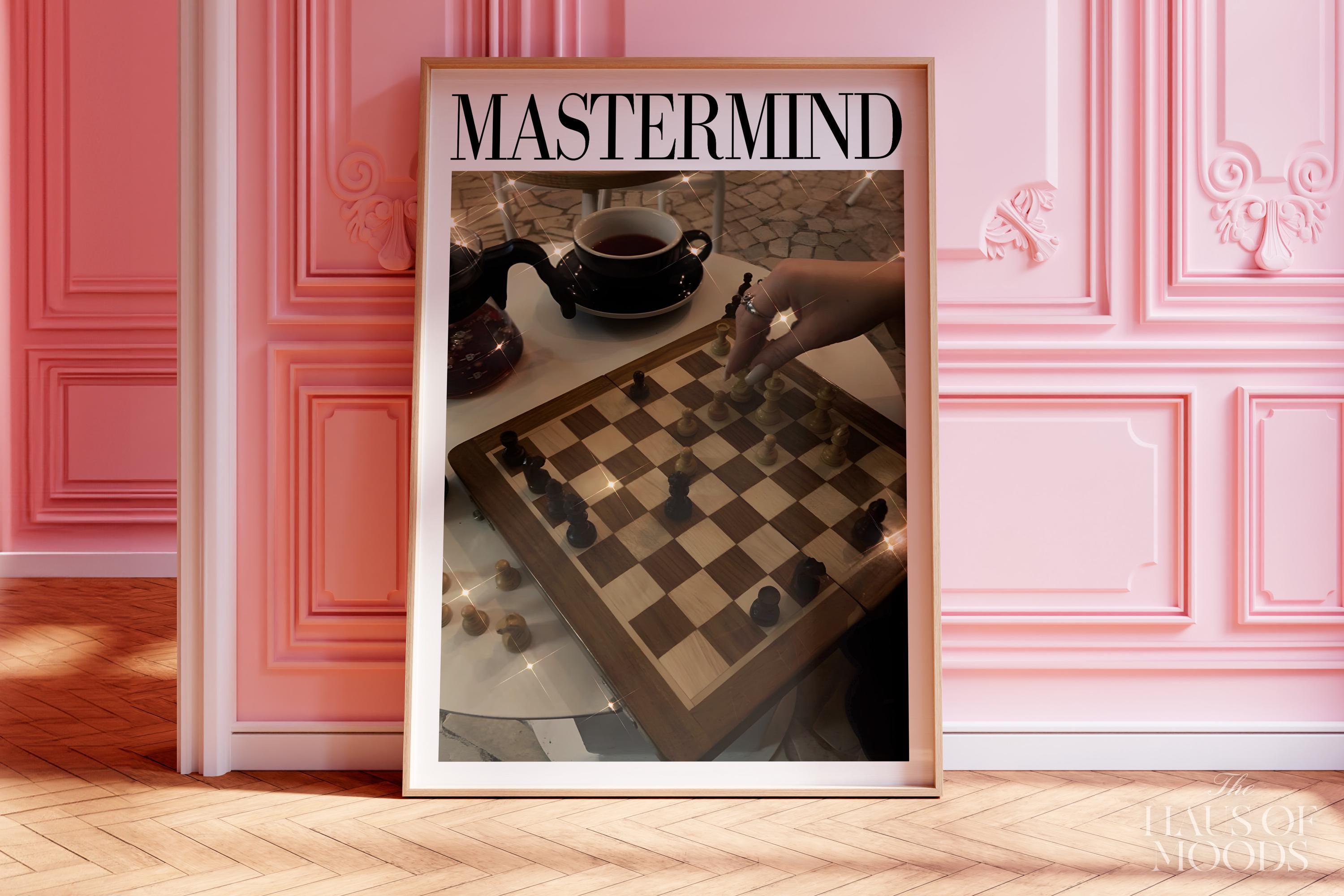 Mastermind Print | Taylor Midnights Print | Taylor Gift | I&#39;m a Mastermind Poster | Minimal Swiftie Song Poster