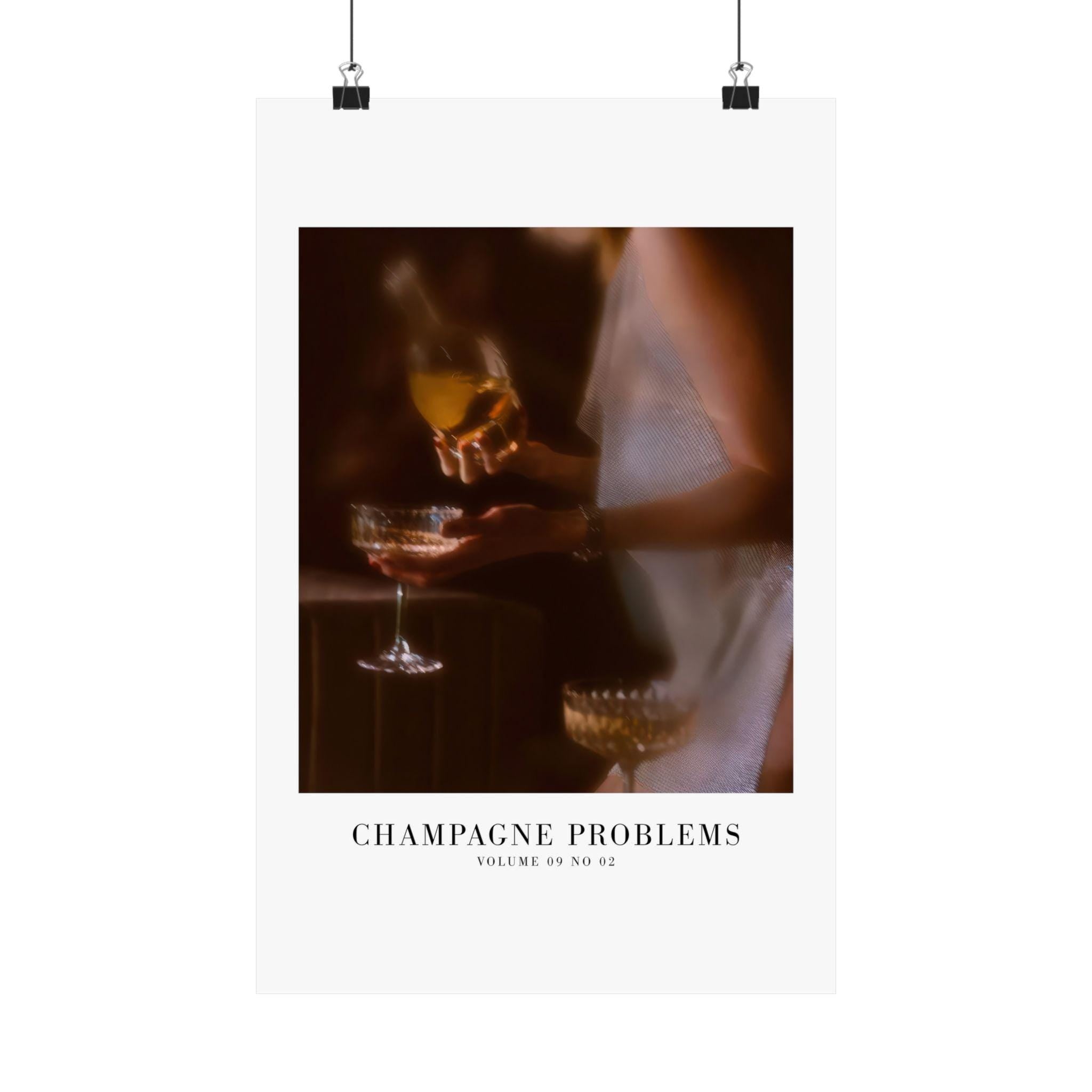 Champagne Problems Poster | Bar Cart | Taylor Album Art (Digital Download)