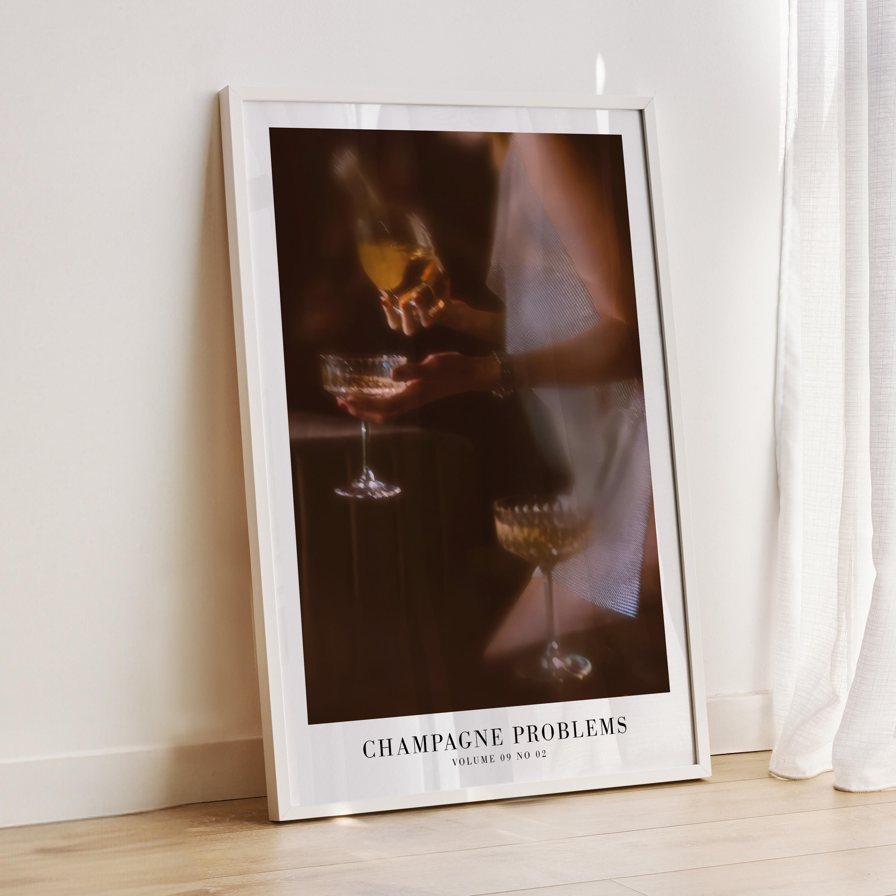 Champagne Problems Poster | Bar Cart | Taylor Album Art (Digital Download)