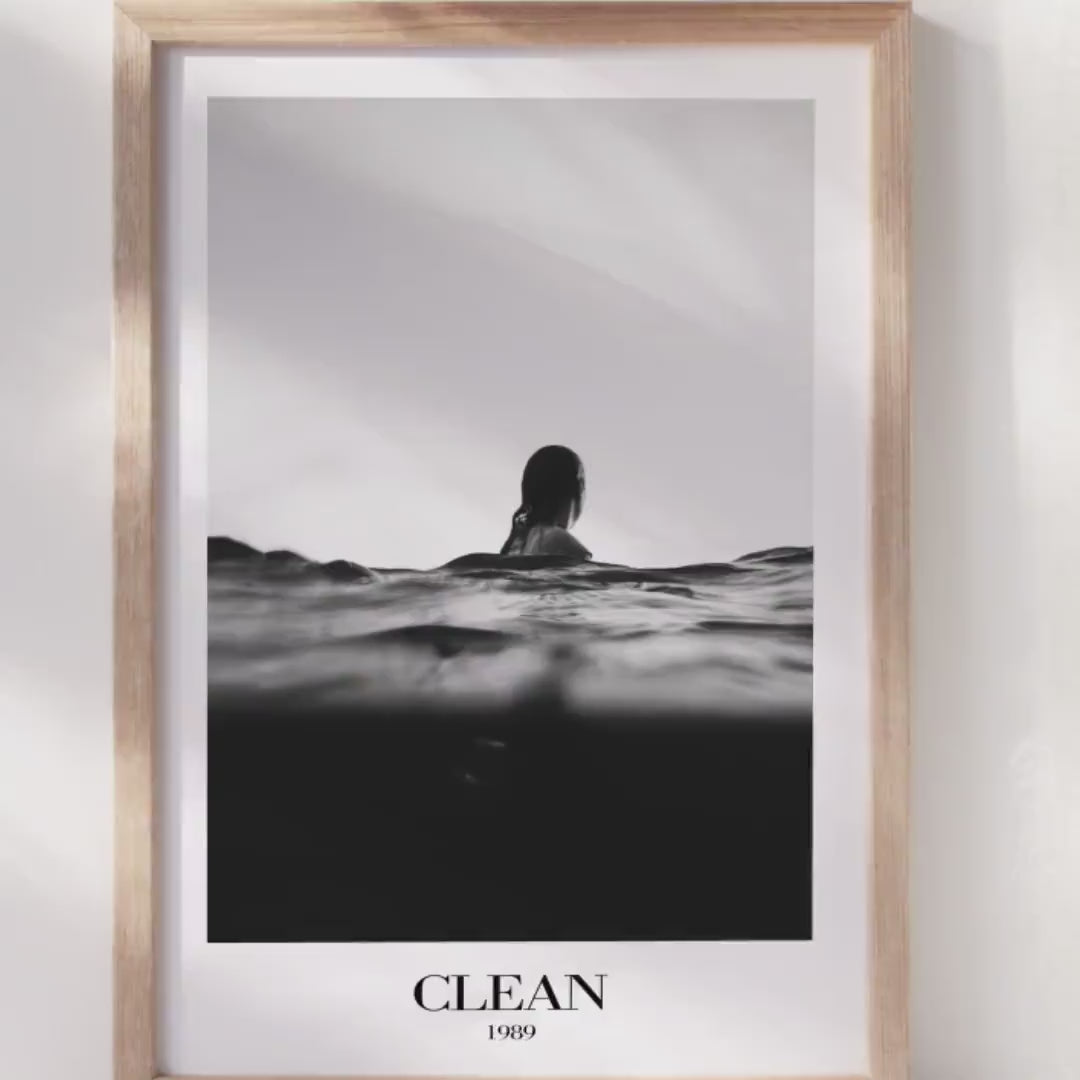 1989 Clean Poster | Printable Digital Download | Digital Download Print at Home | Subtle   Aesthetic Print