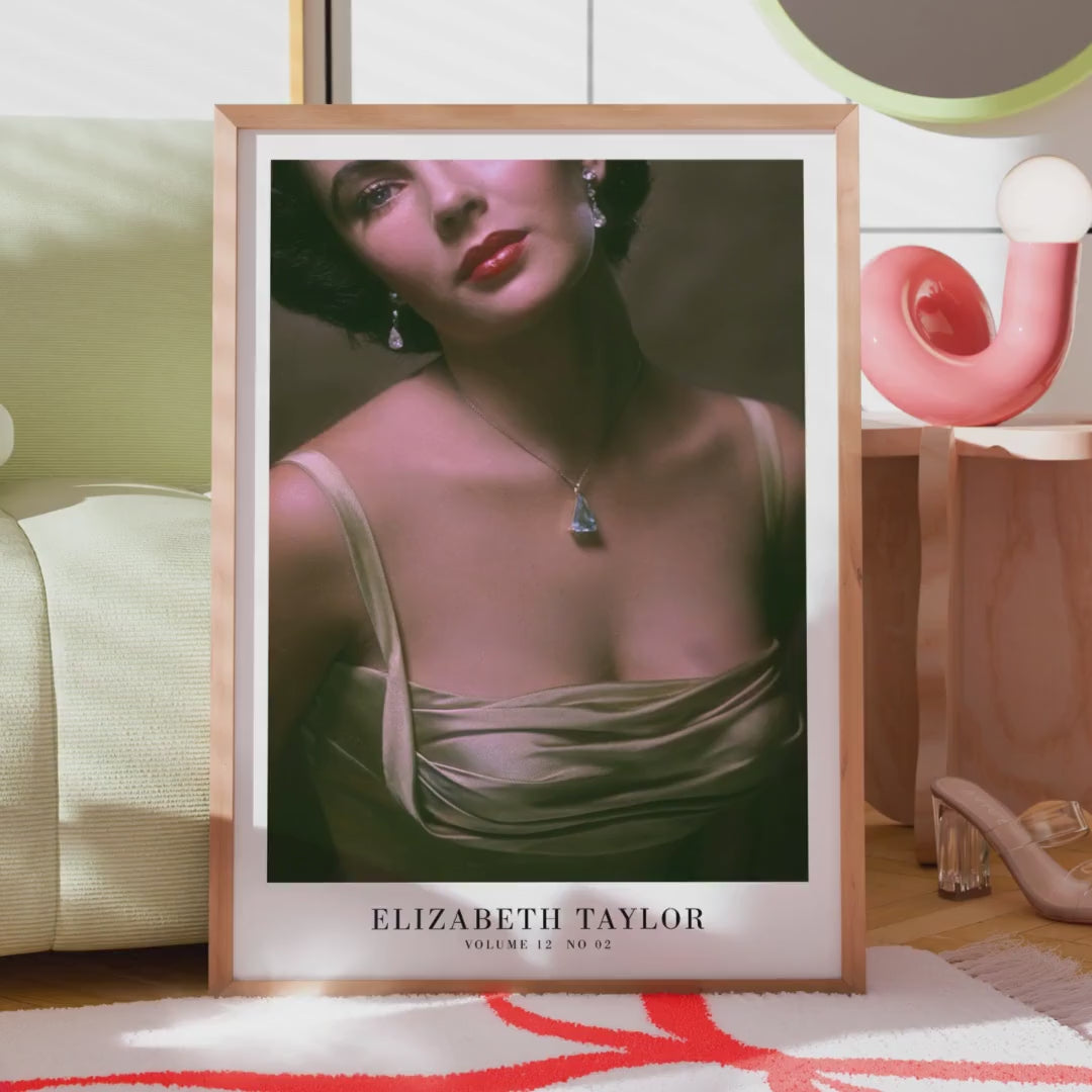 Elizabeth Taylor Poster | Haus Of Moods