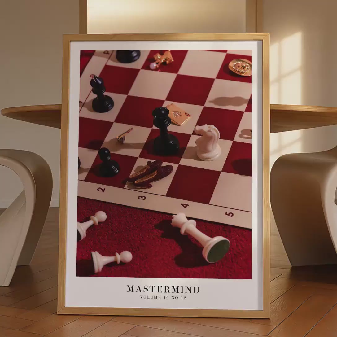 Mastermind Chess Poster