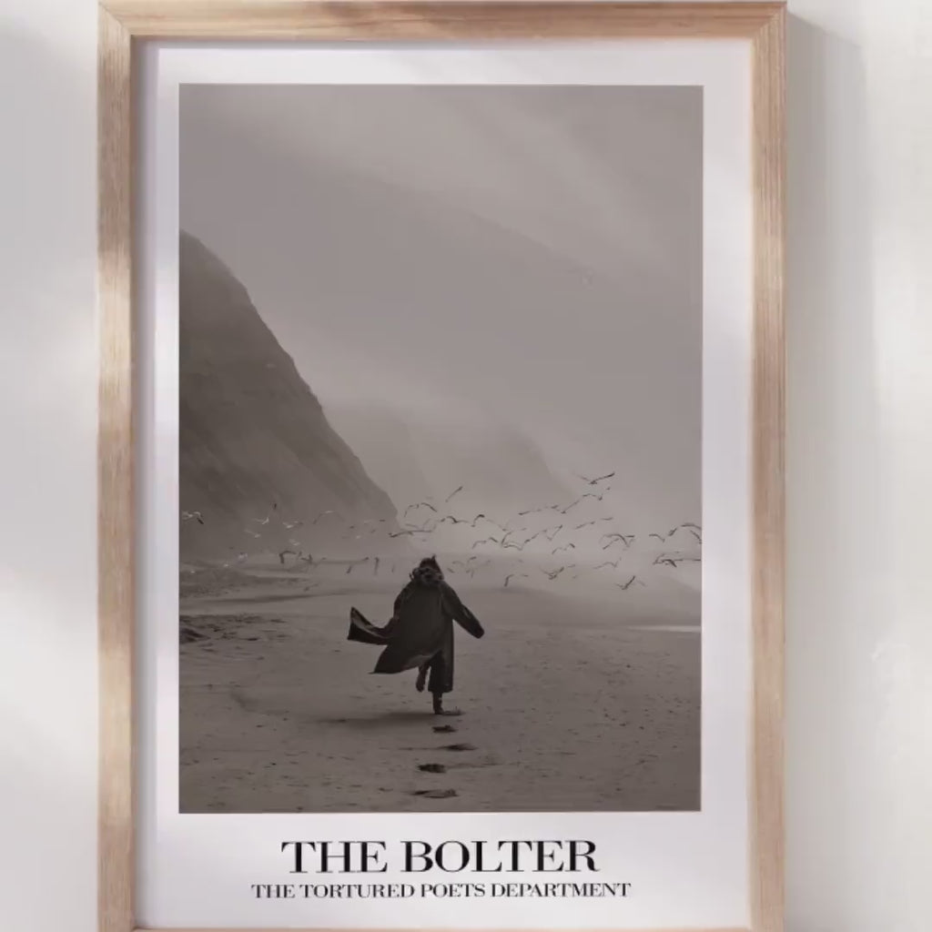 The Bolter Poster | Poets Era Print |  Poets Era Wall Art | Music Album-Inspired Poster | Tay Poster