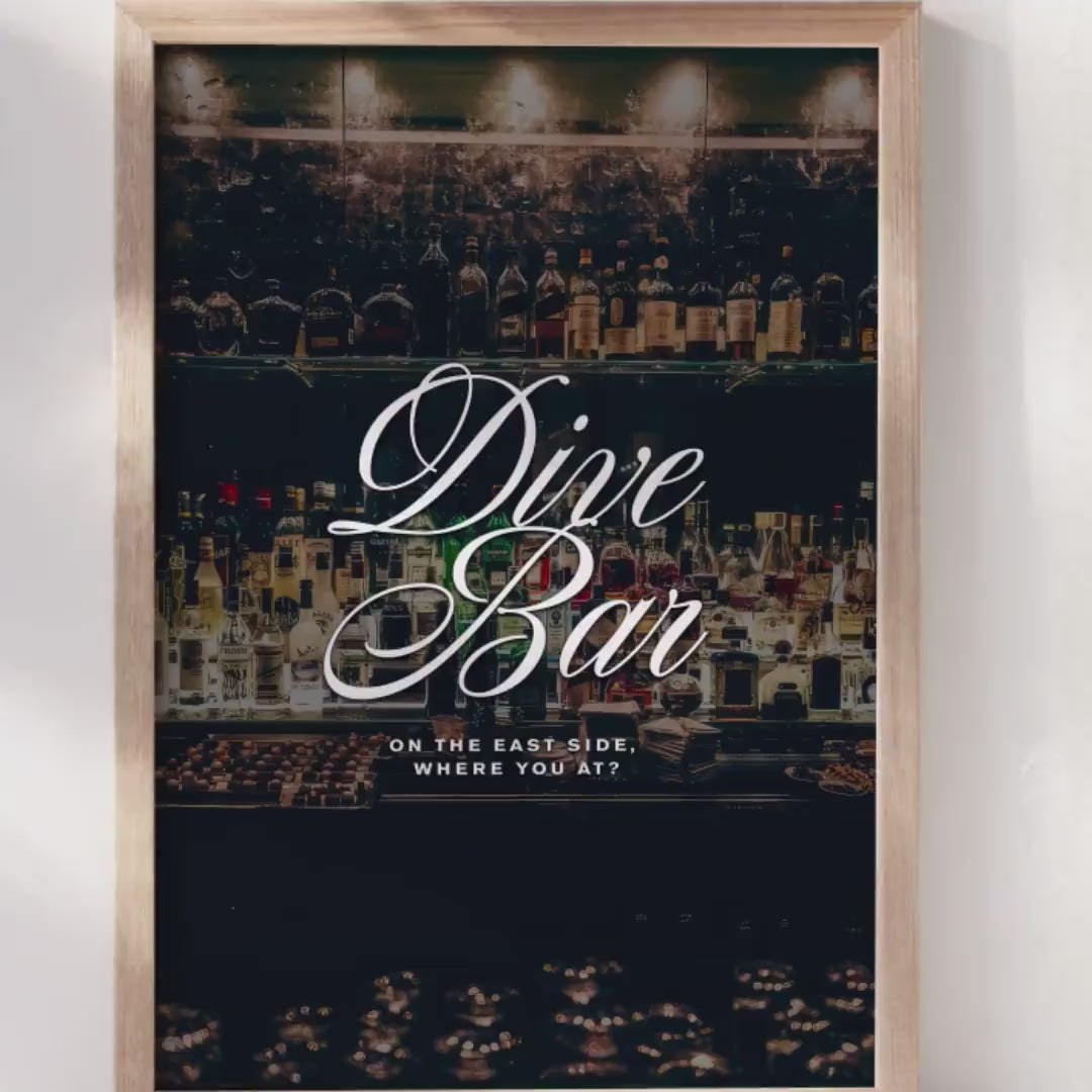 Dive Bar on the East Side.