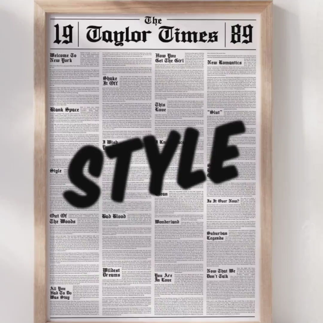 Style Newspaper.