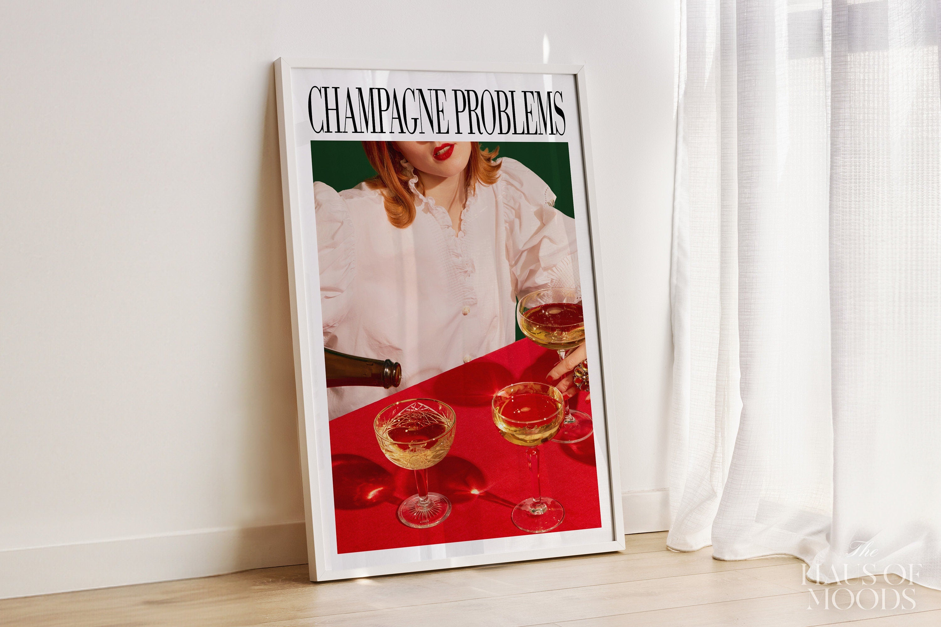 Champagne Problems Pour.