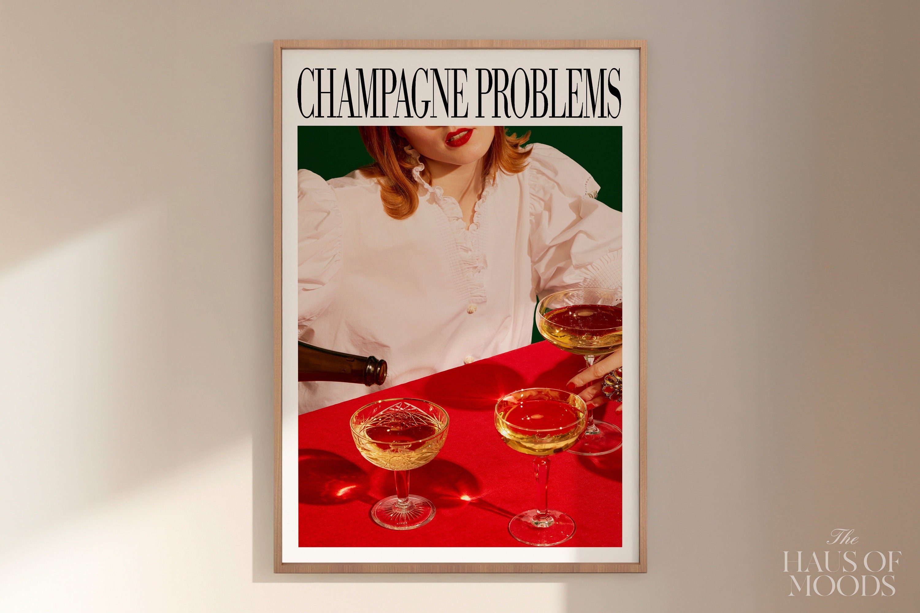Champagne Problems Pour.