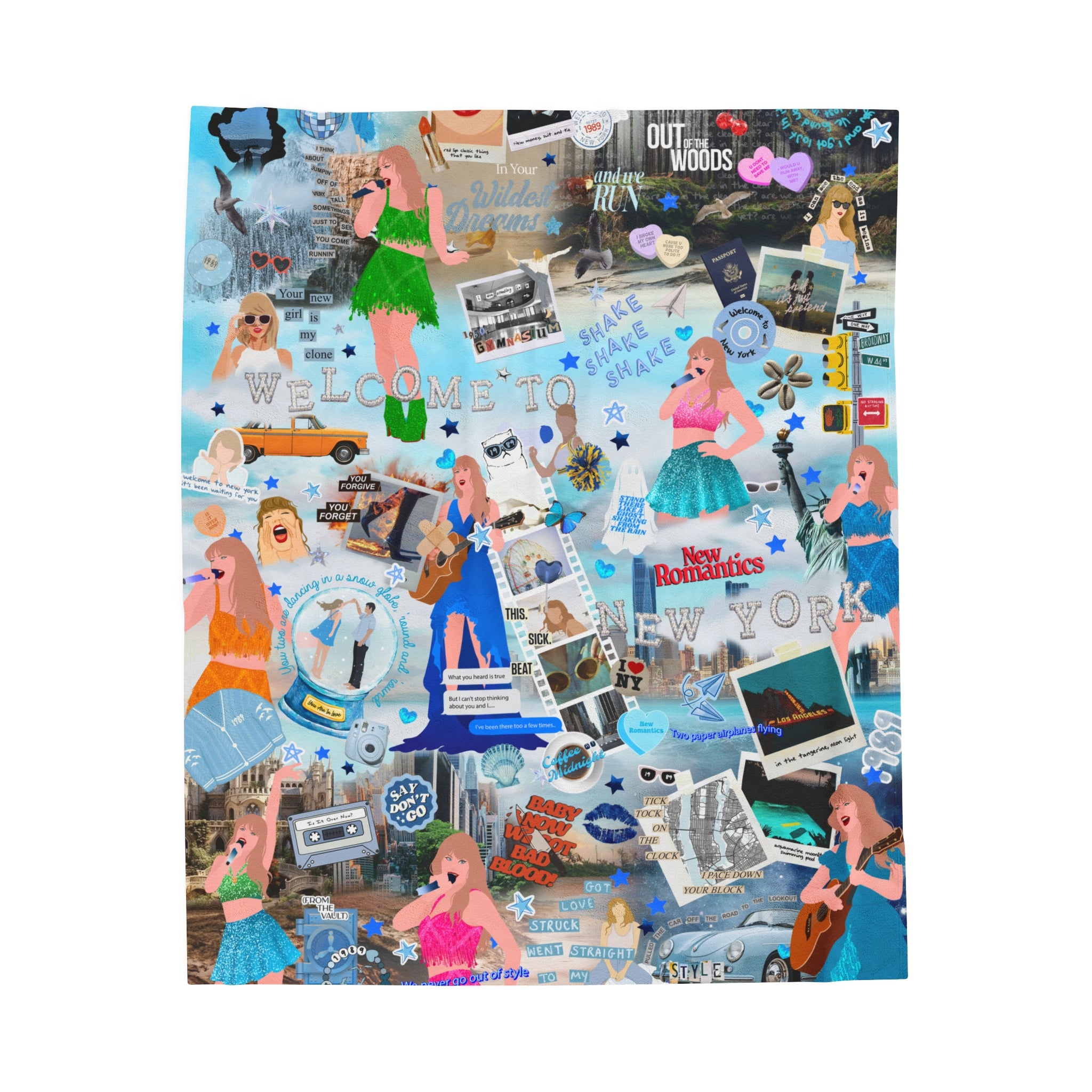 Eras Blanket | Design 04  | Personalized Name Blanket for kids,  - et personalized, custom  - et, Girl room decor, throw  - et.