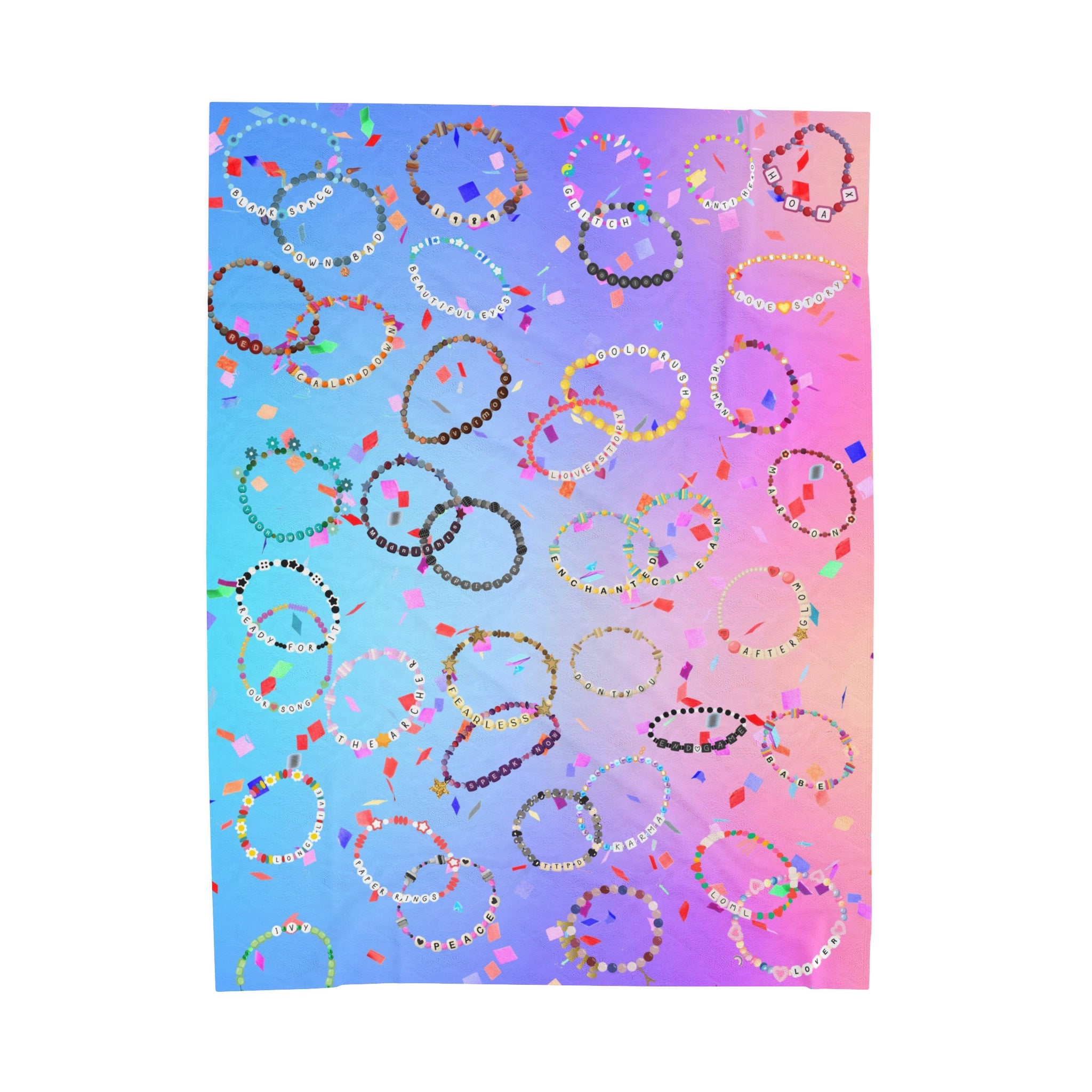 Eras Blanket | Design 06  | Personalized Name Blanket for kids,  - et personalized, custom  - et, Girl room decor, throw  - et.
