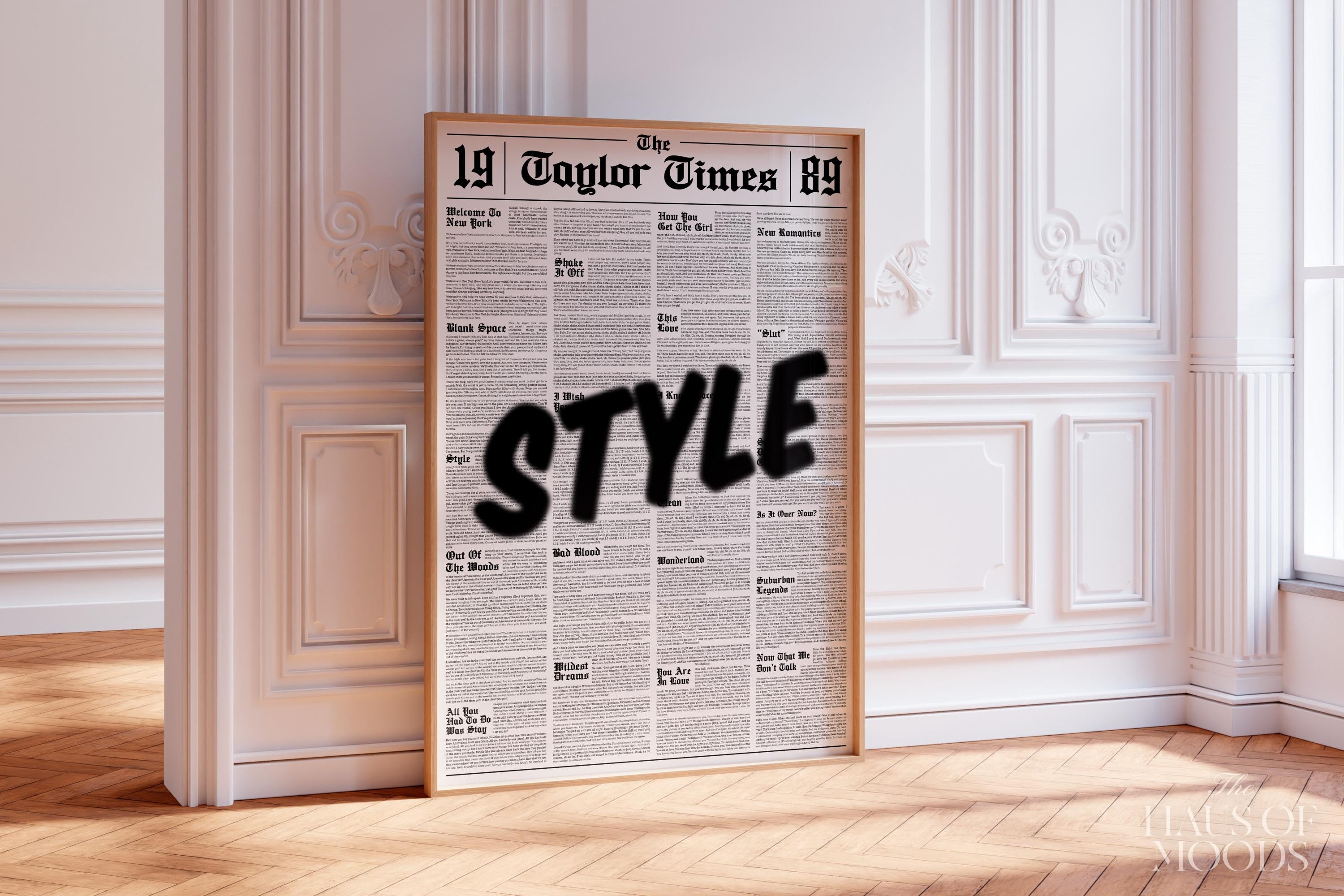 Style Newspaper.
