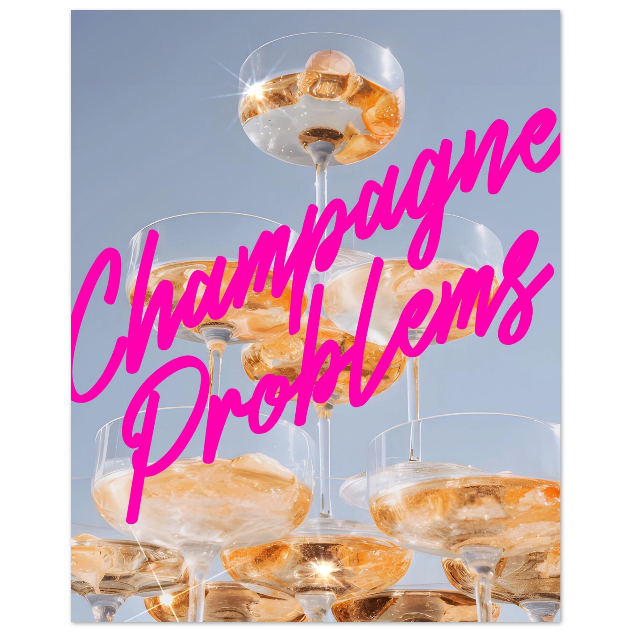 Champagne Problems Tower.