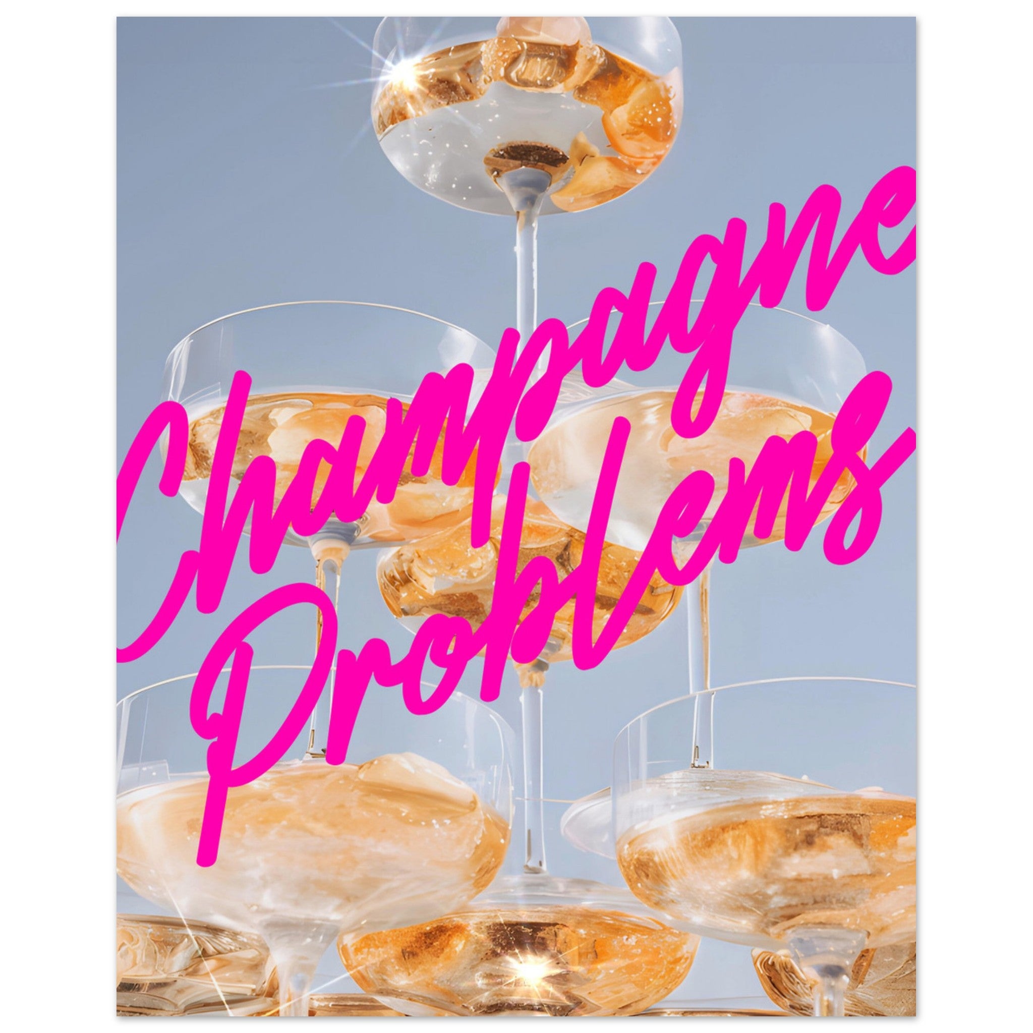 Champagne Problems Tower.