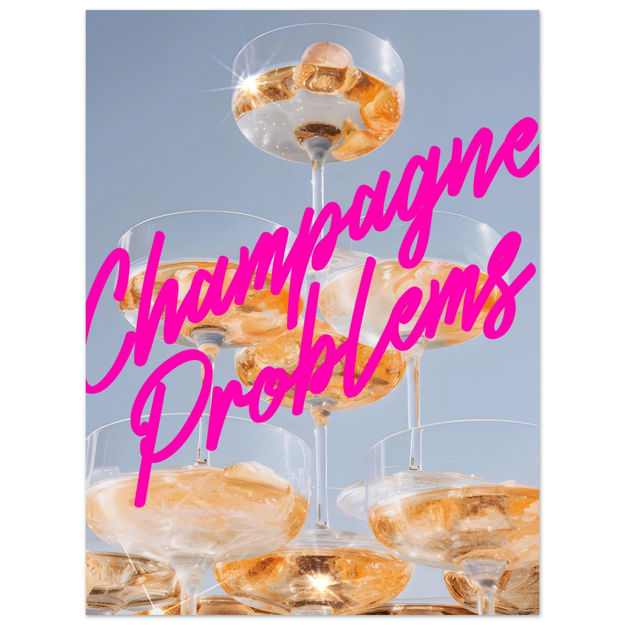 Champagne Problems Tower.