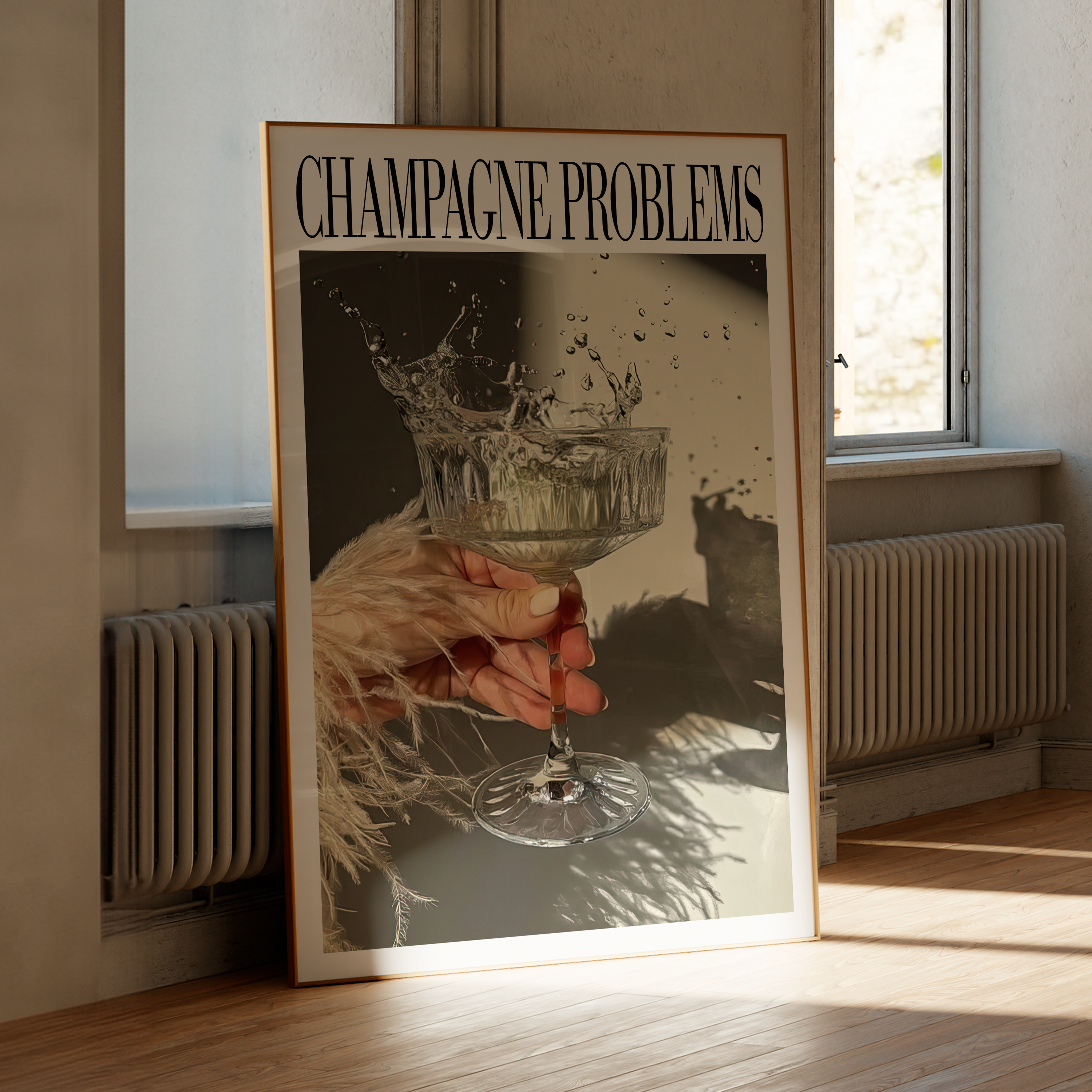 Champagne Problems Splash.