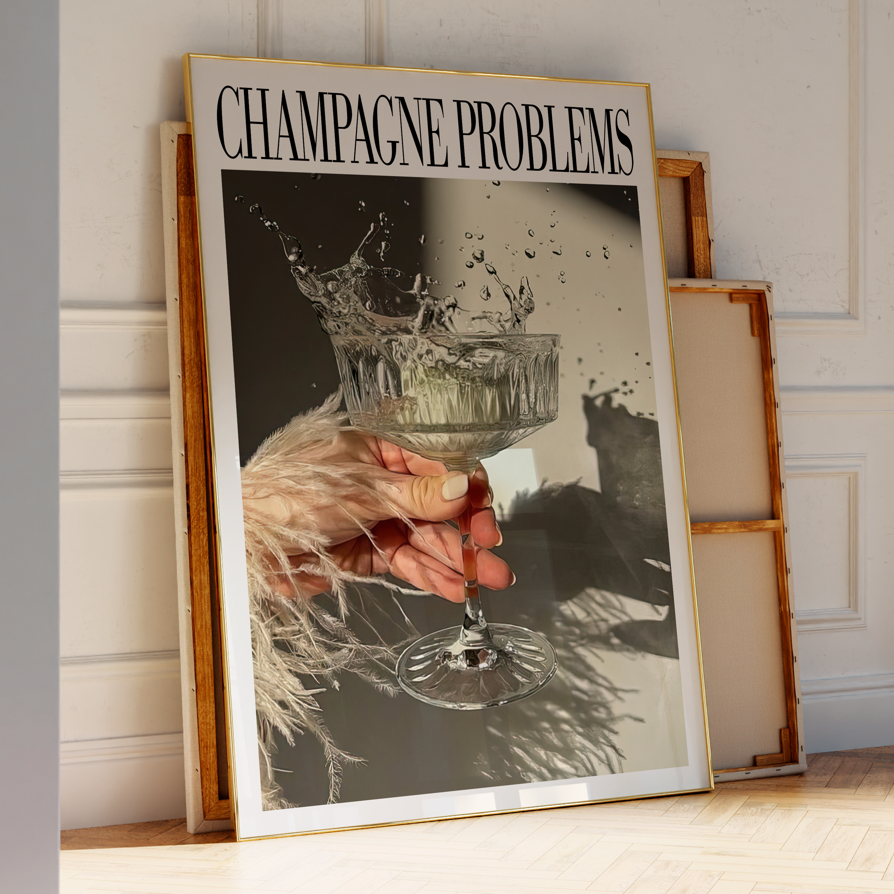 Champagne Problems Splash.