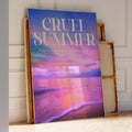 Cruel Summer Beach Poster