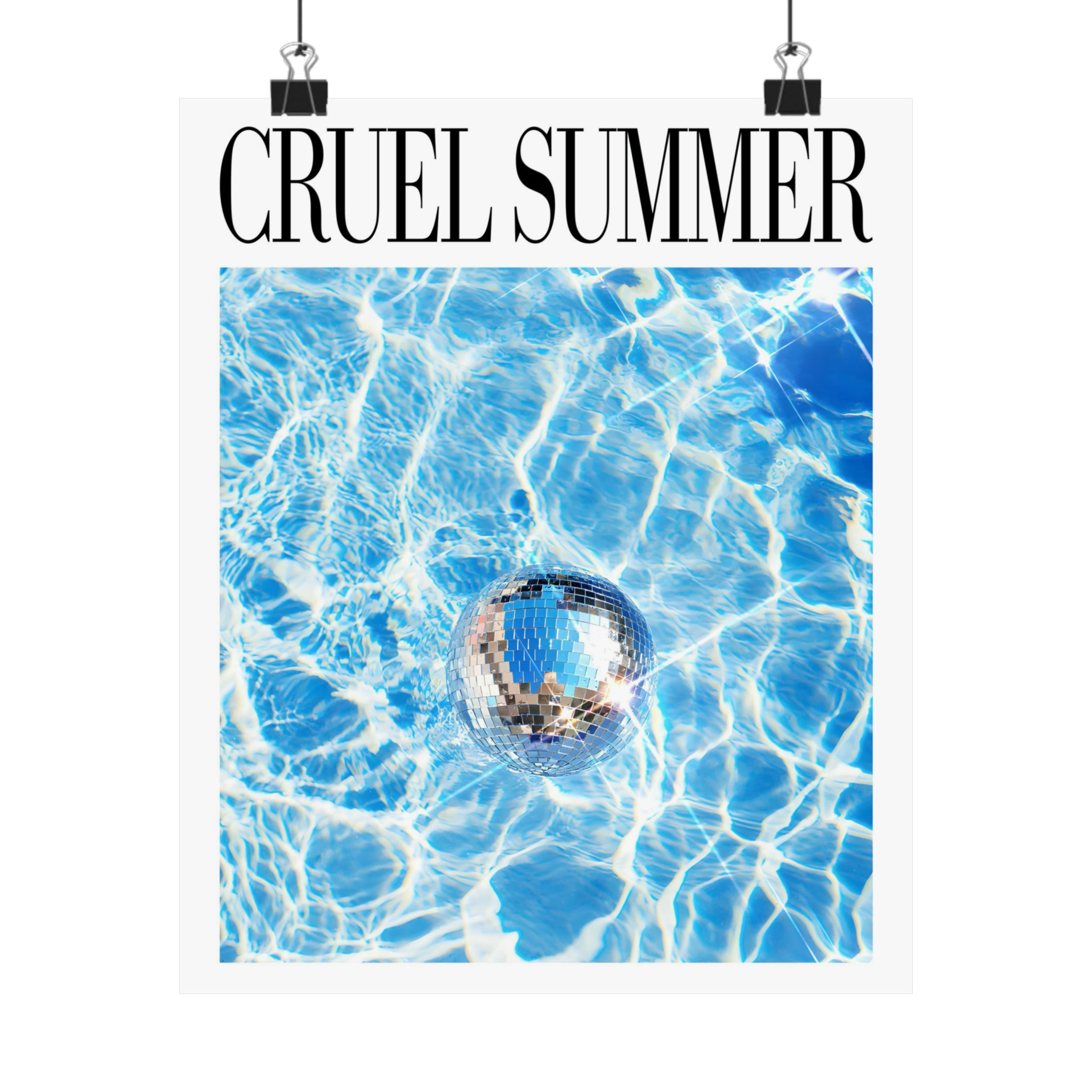 Cruel Summer Disco.