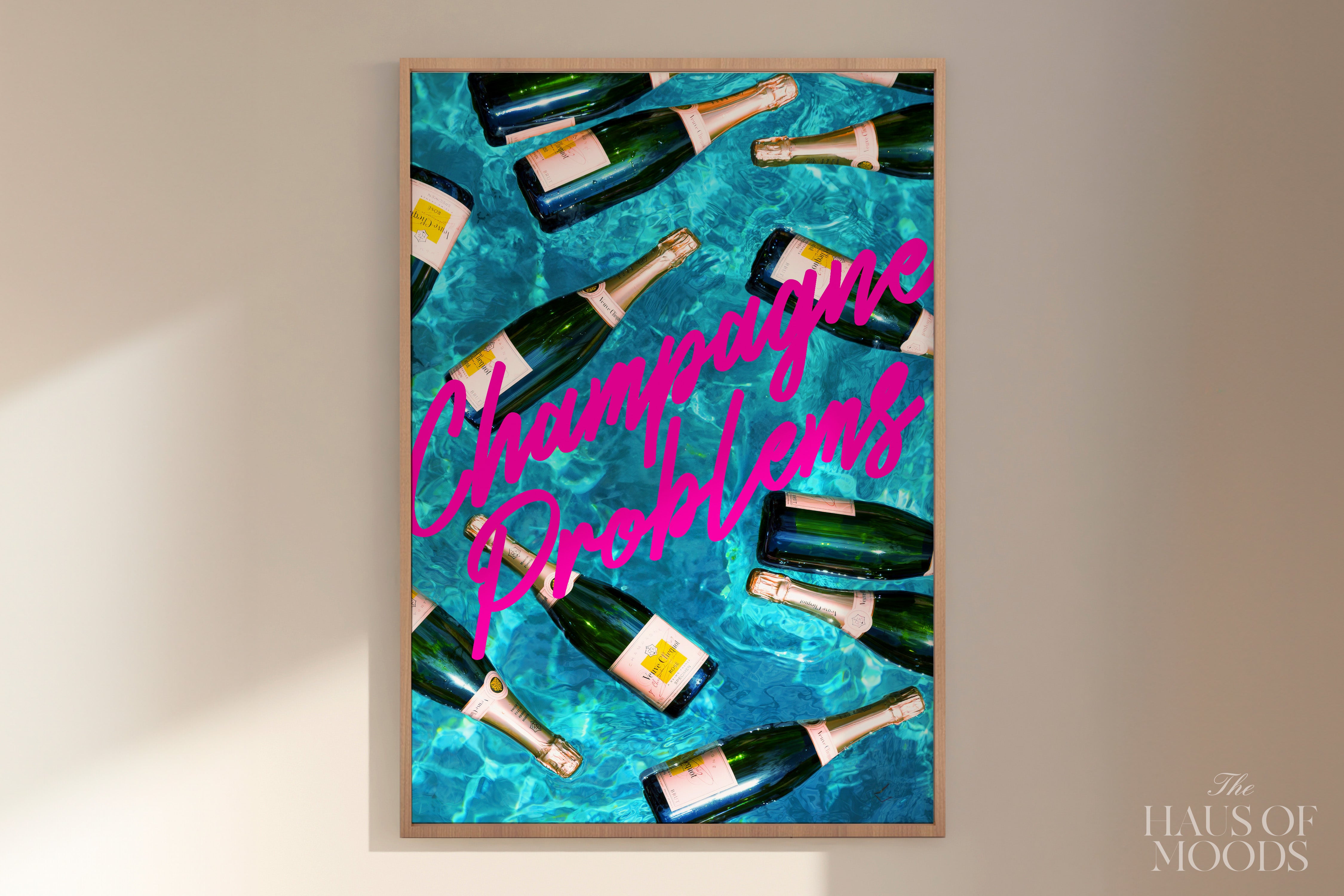 Champagne Problems In the Pool.