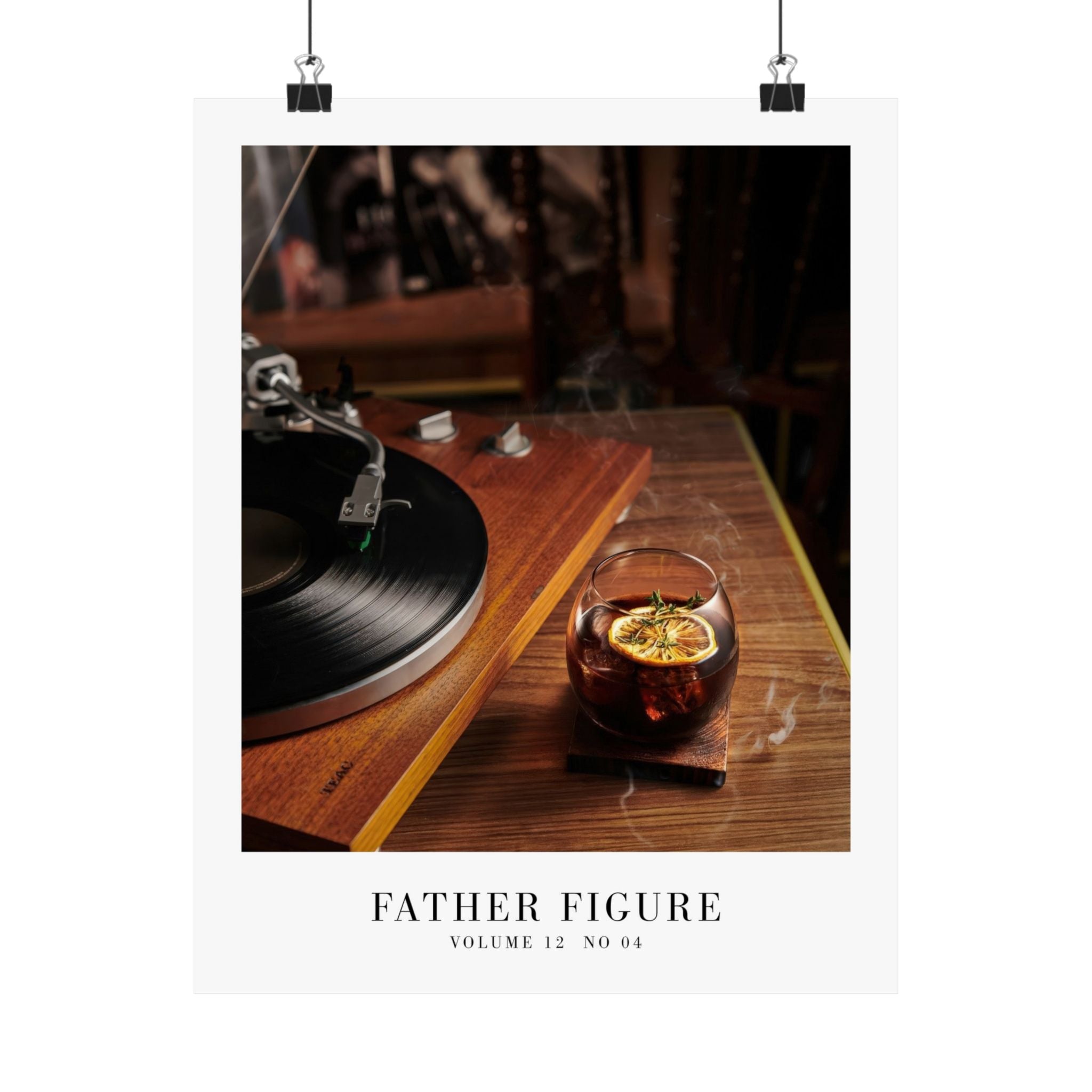 Father figure artwork featuring showgirl themes, perfect Swiftie gift and wall art for The Life of a Showgirl fans