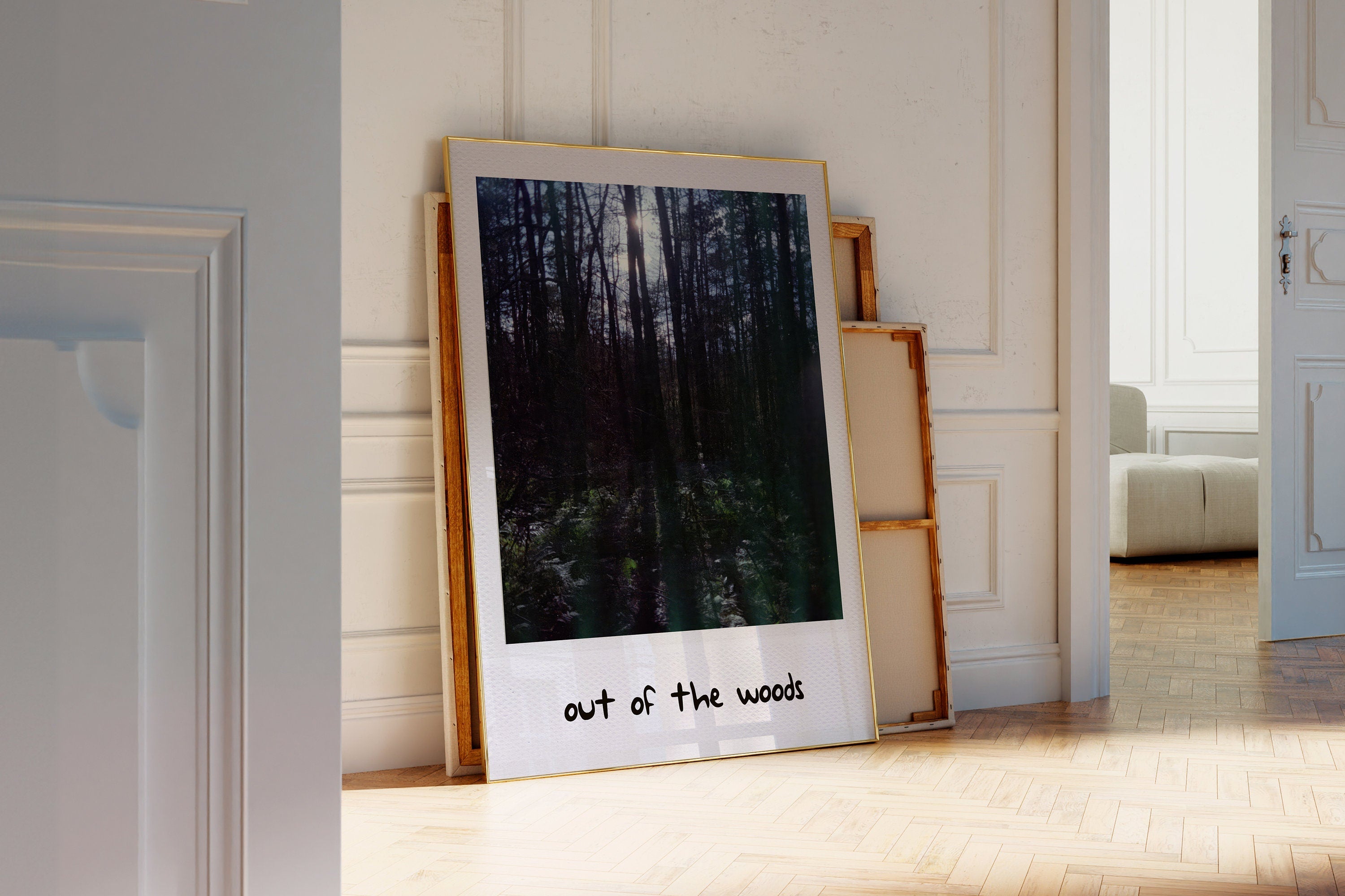 Out of the Woods Polaroid.