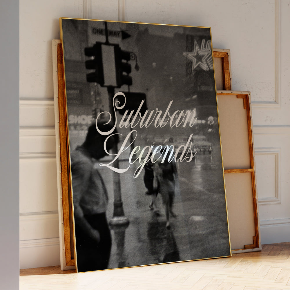 Suburban Legends 1989-era Taylor Swift–inspired poster wall art print